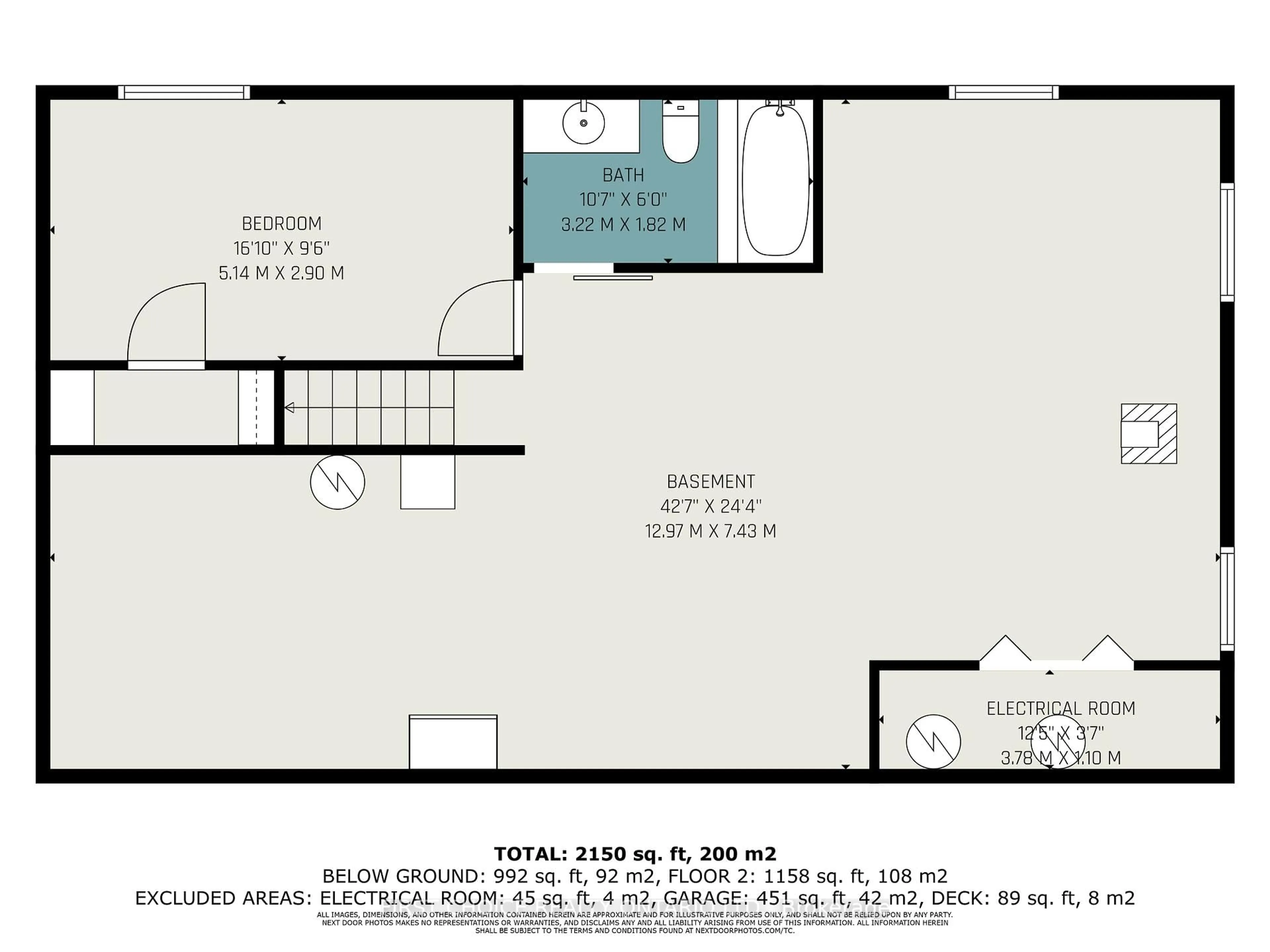 Floor plan for 1125 Barnett Dr, Ottawa Ontario K4C 1C7