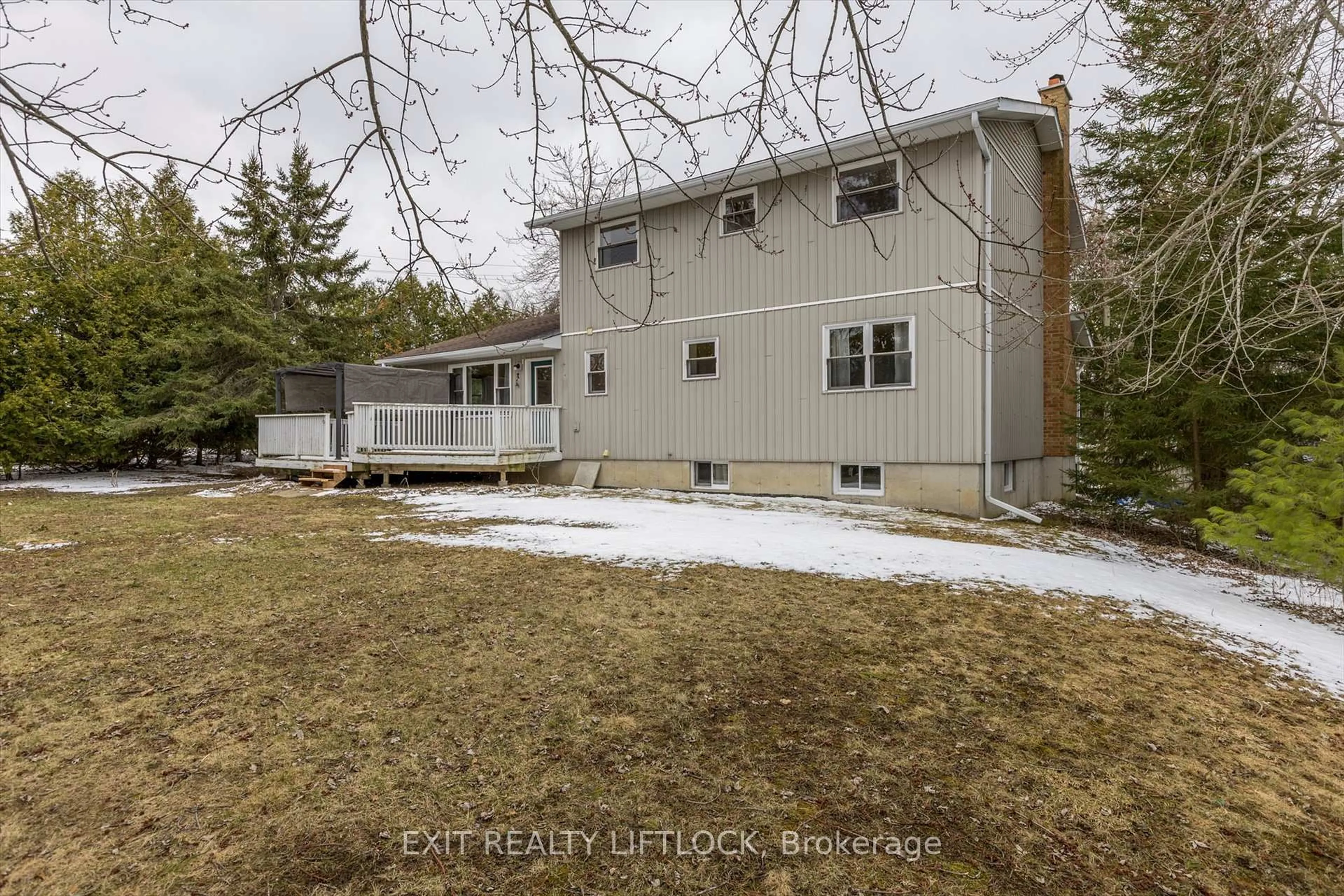 A pic from outside/outdoor area/front of a property/back of a property/a pic from drone, street for 868 Lily Lake Rd, Peterborough North Ontario K9J 6X4