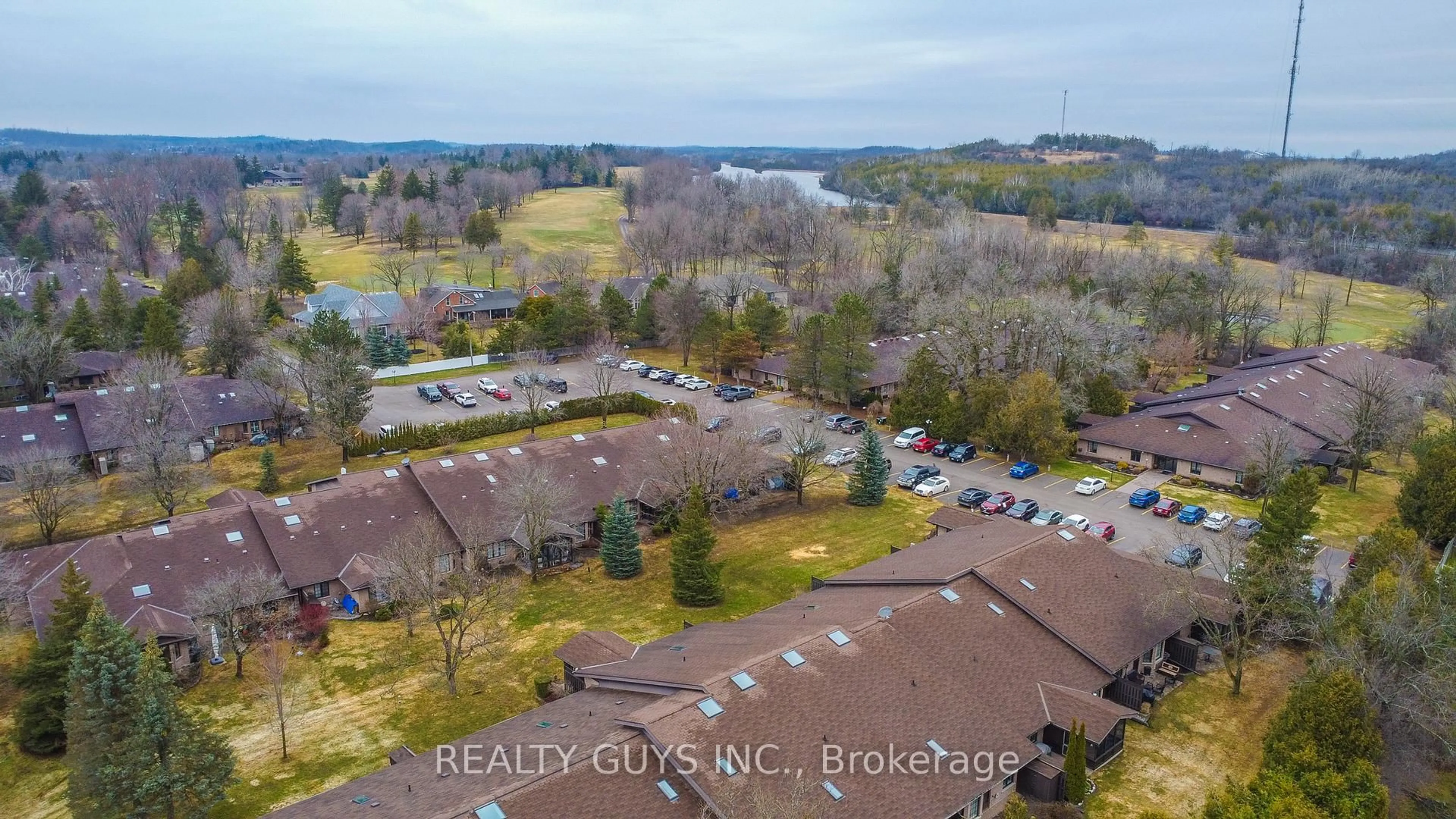 A pic from outside/outdoor area/front of a property/back of a property/a pic from drone, water/lake/river/ocean view for 693 WHITAKER St #4, Peterborough East Ontario K9H 7K3