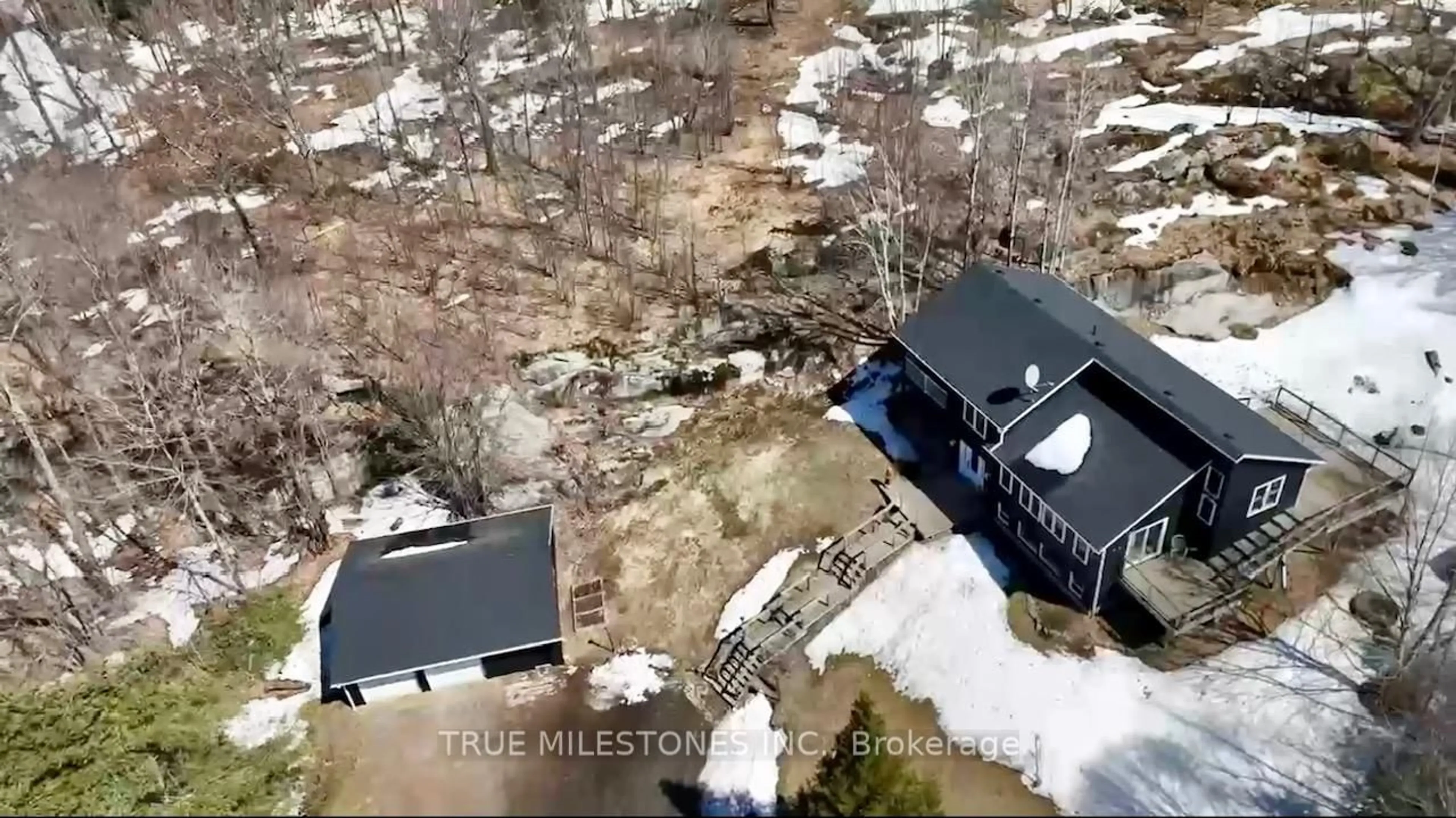 A pic from outside/outdoor area/front of a property/back of a property/a pic from drone, unknown for 336 Clear Lake Rd, Seguin Ontario P2A 2W8