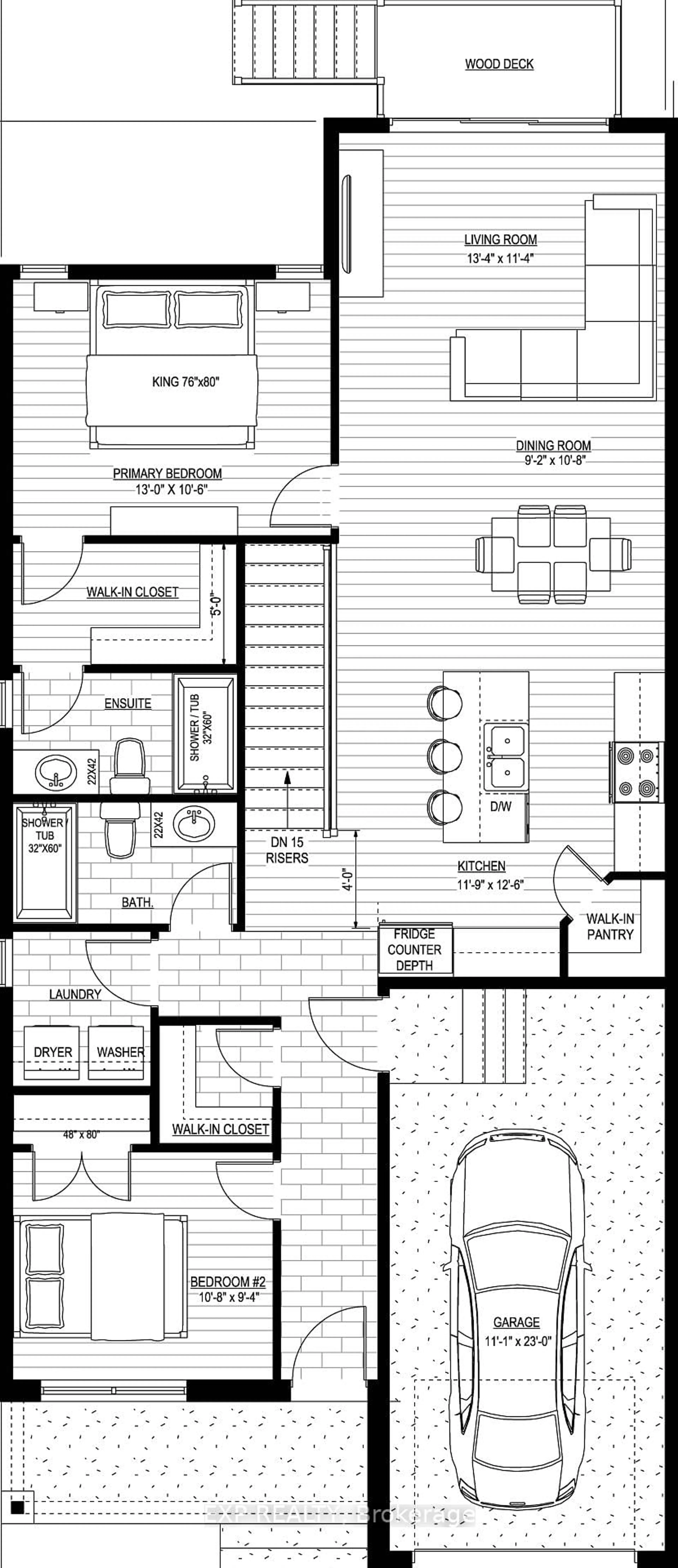 Floor plan for 327 HAZEL Cres, The Nation Ontario K0A 2M0