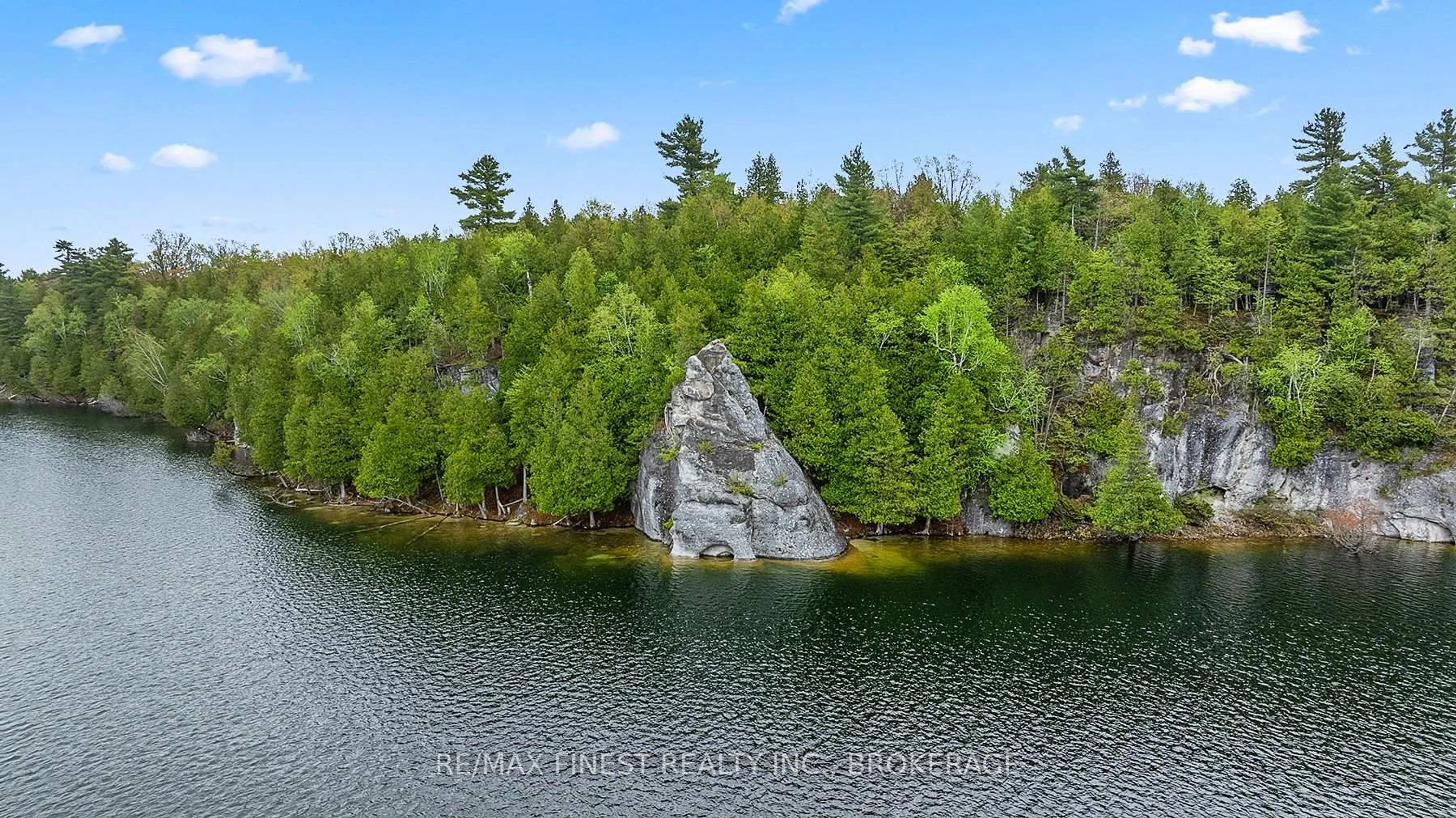 A pic from outside/outdoor area/front of a property/back of a property/a pic from drone, water/lake/river/ocean view for 8126 PERTH Rd, Perth Road Ontario K0H 2L0