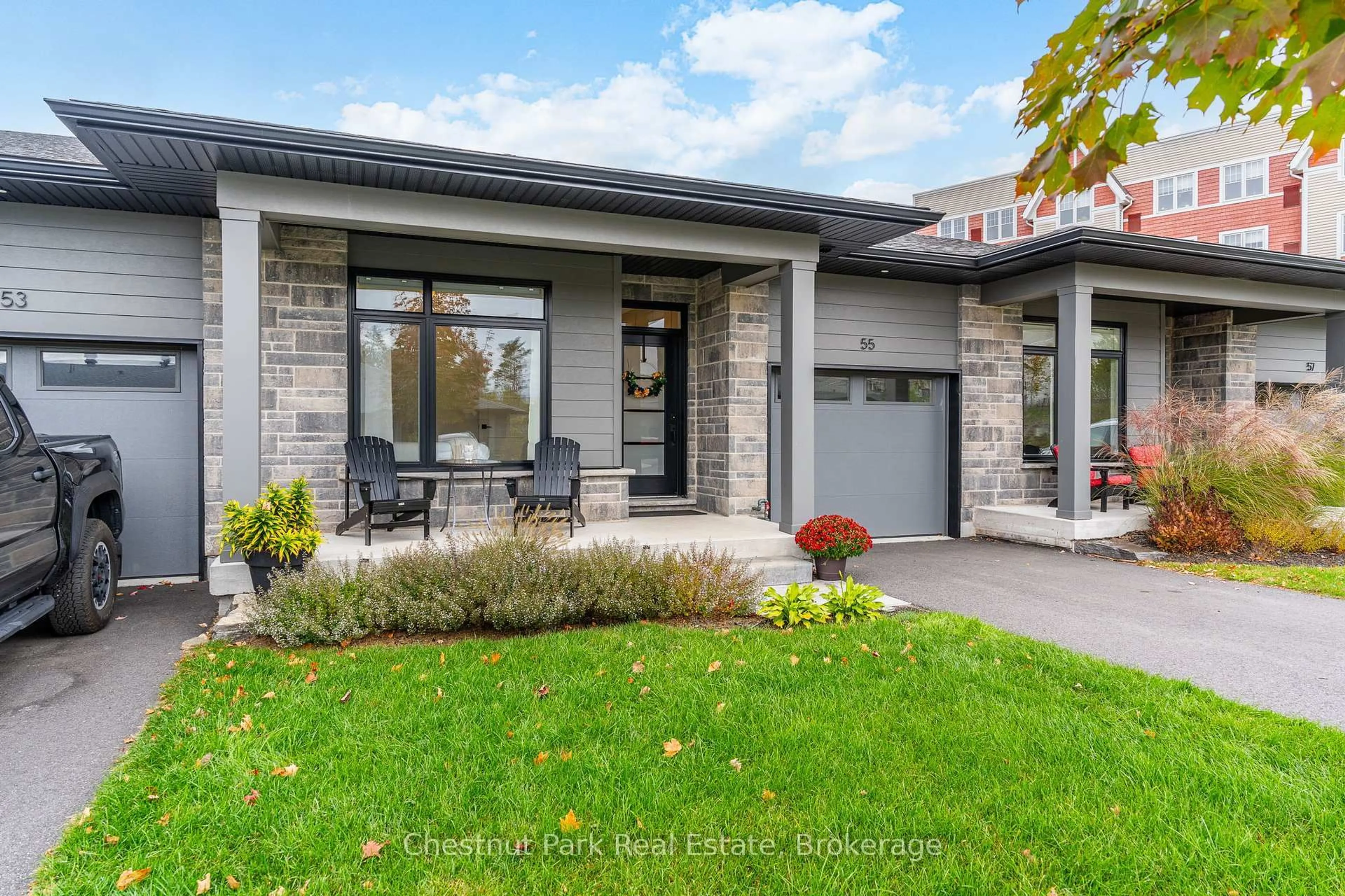 Home with brick exterior material, street for 55 JACK St, Huntsville Ontario P1H 0G4