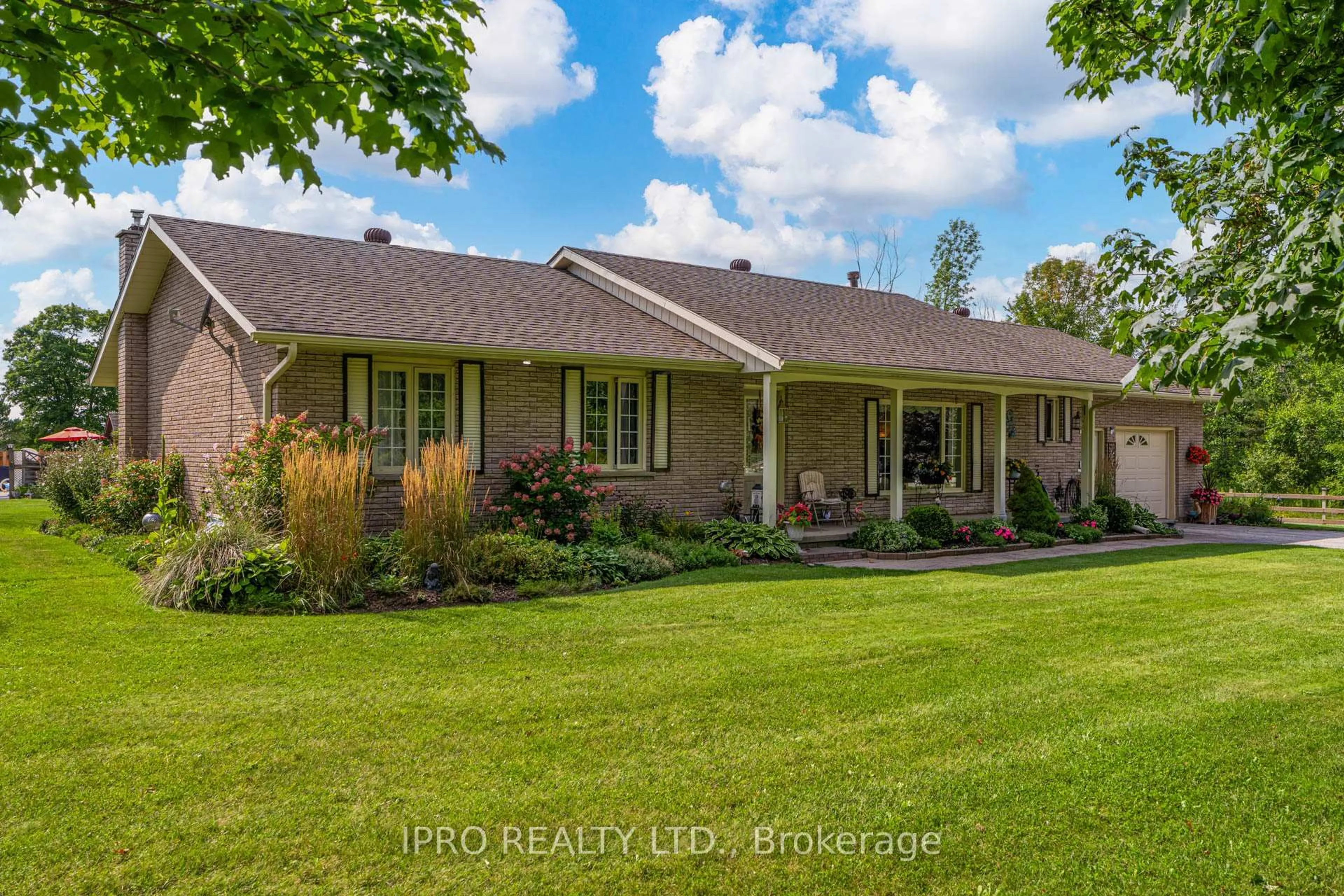 A pic from outside/outdoor area/front of a property/back of a property/a pic from drone, water/lake/river/ocean view for 333424 Concession 1 RR4 N/A, West Grey Ontario N0G 1R0