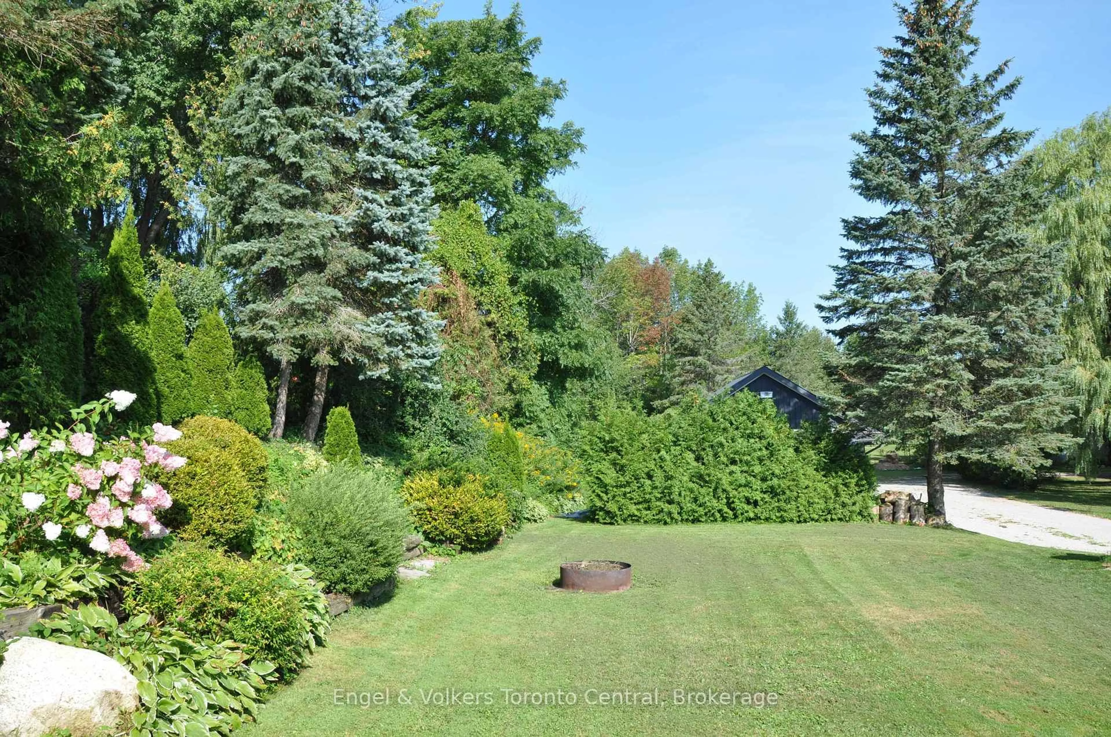 A pic from outside/outdoor area/front of a property/back of a property/a pic from drone, forest/trees view for 226079 Centreville Rd, Meaford Ontario N4L 0A7