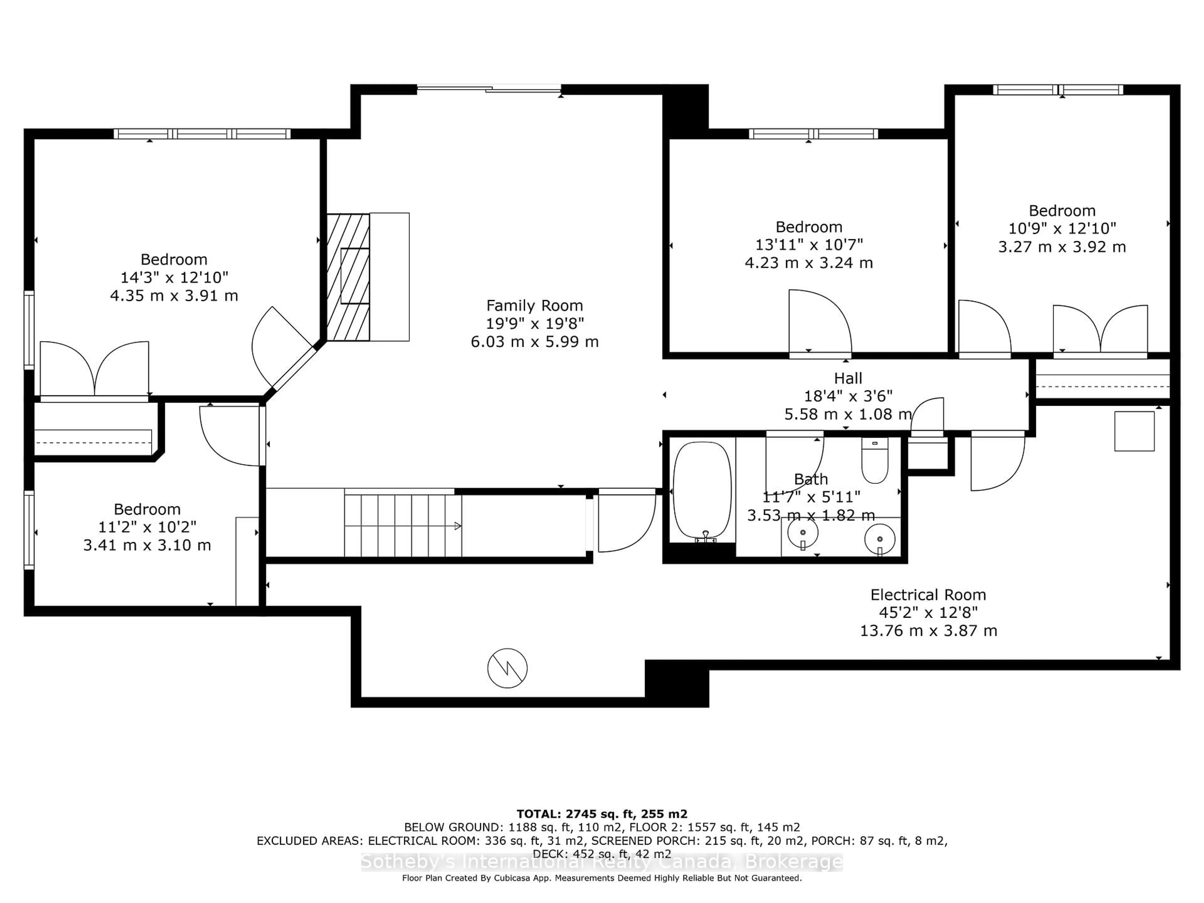 Floor plan for 243 Prices Point Rd, Lake of Bays Ontario P0B 1A0