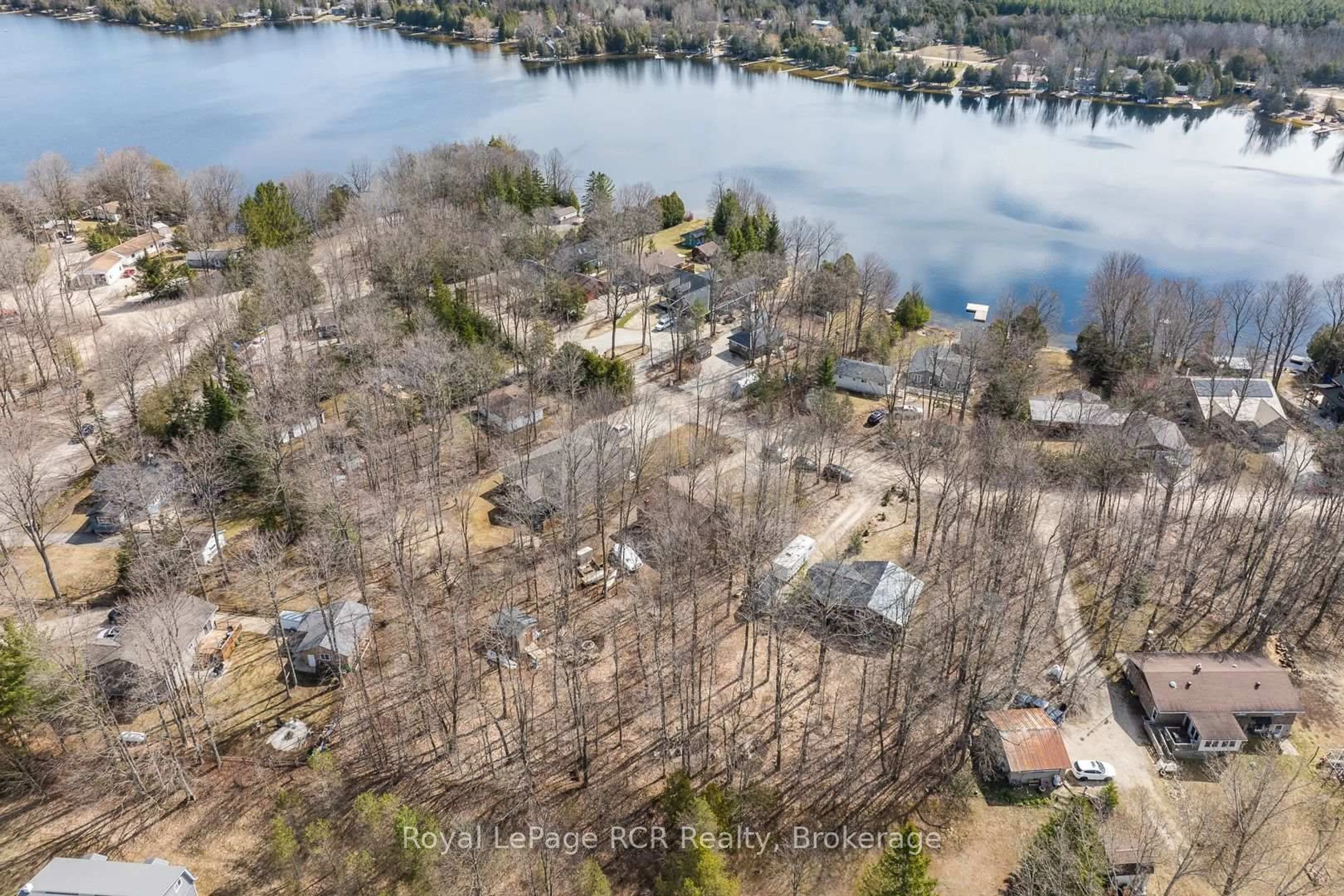 A pic from outside/outdoor area/front of a property/back of a property/a pic from drone, water/lake/river/ocean view for 117 MCCULLOUGH LAKE Dr, Chatsworth Ontario N0H 2V0