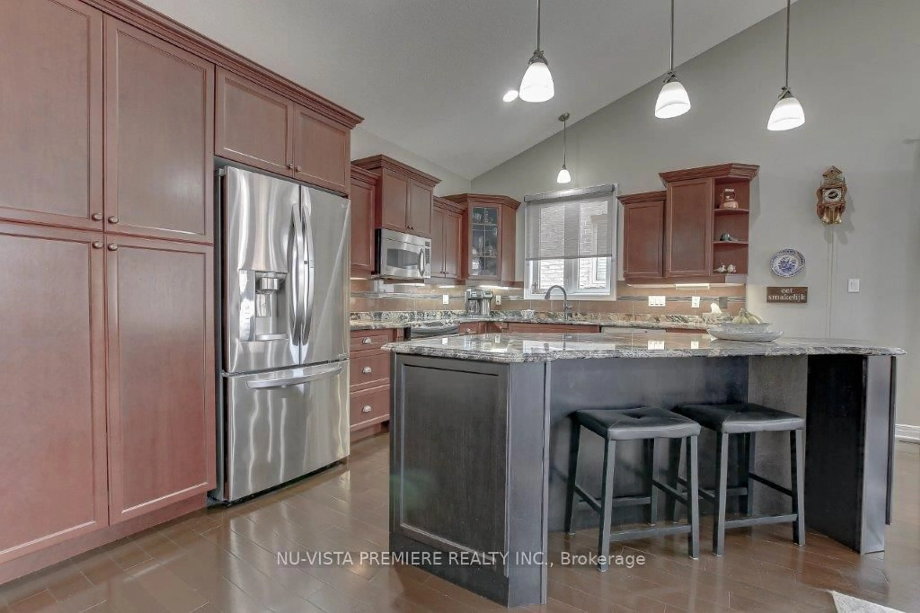 Open concept kitchen, ceramic/tile floor for 1630 Shore Rd #18, London South Ontario N6K 5B9