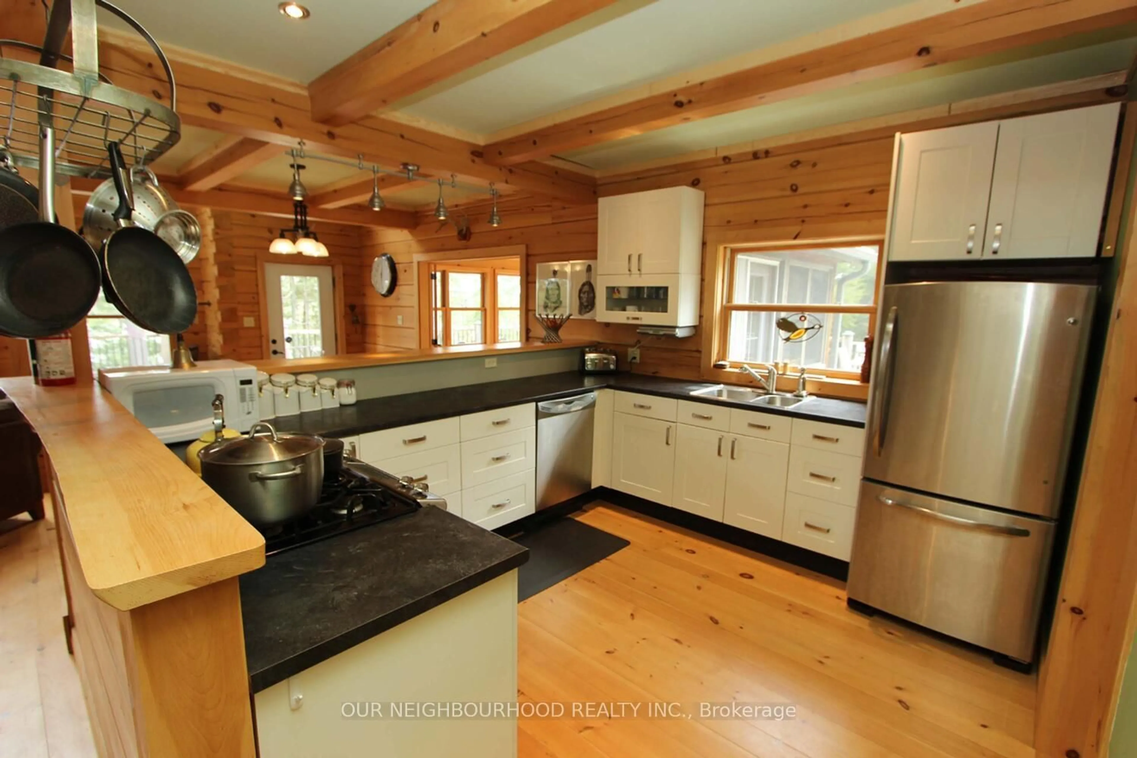 Open concept kitchen, unknown for 277 Lake Tangamong, Limoges Ontario K0K 2M0