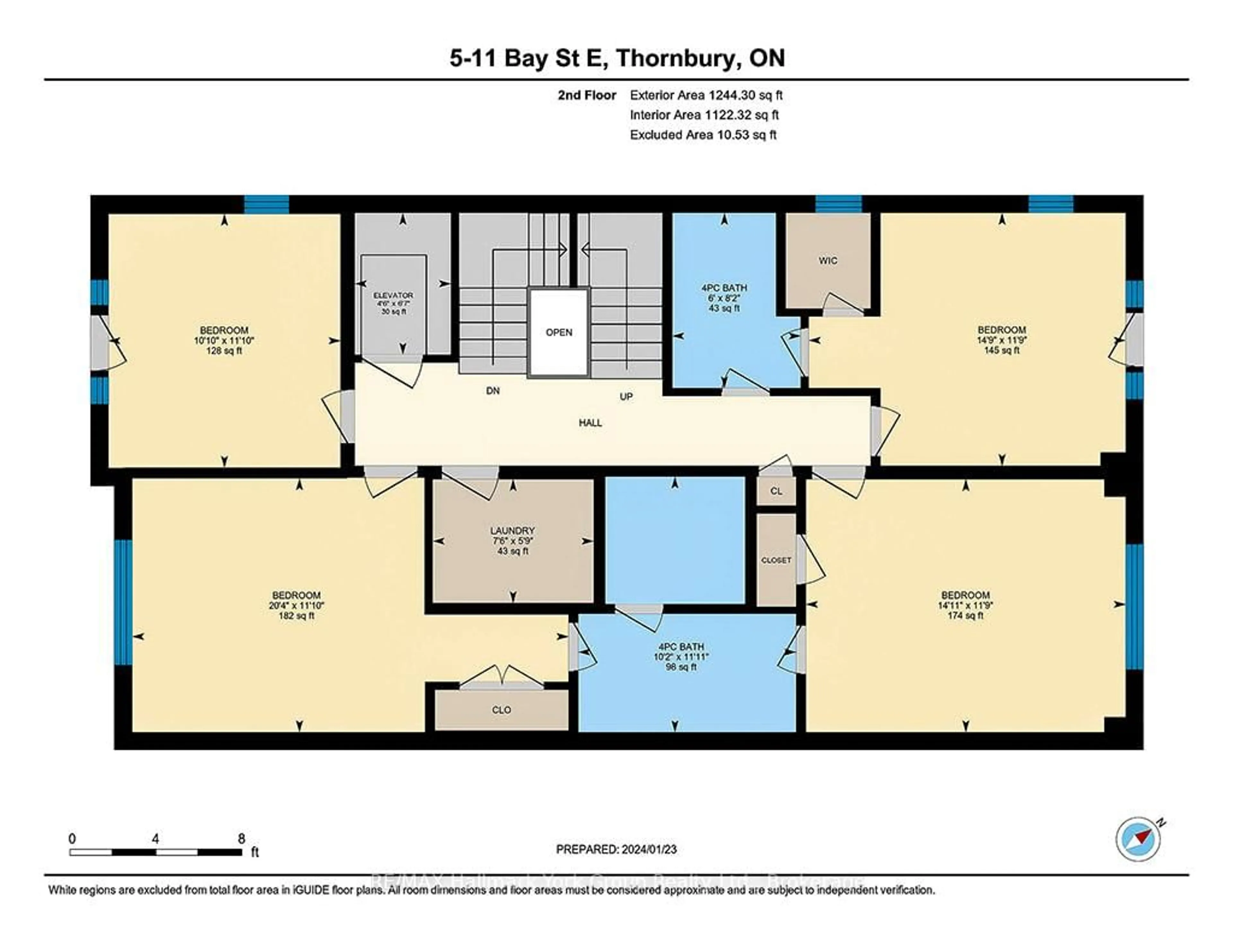 Floor plan for 11 BAY St #5, Blue Mountains Ontario N0H 2P0