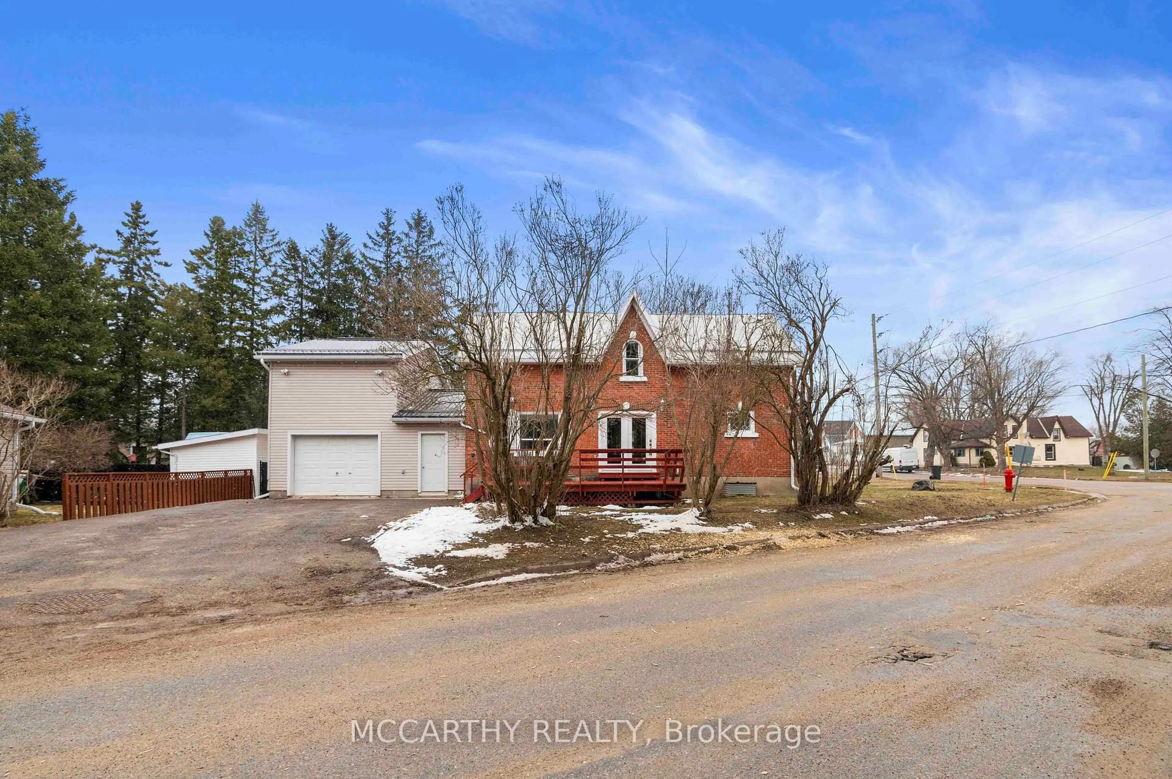 A pic from outside/outdoor area/front of a property/back of a property/a pic from drone, unknown for 110 Owen Sound St, Southgate Ontario N0C 1B0