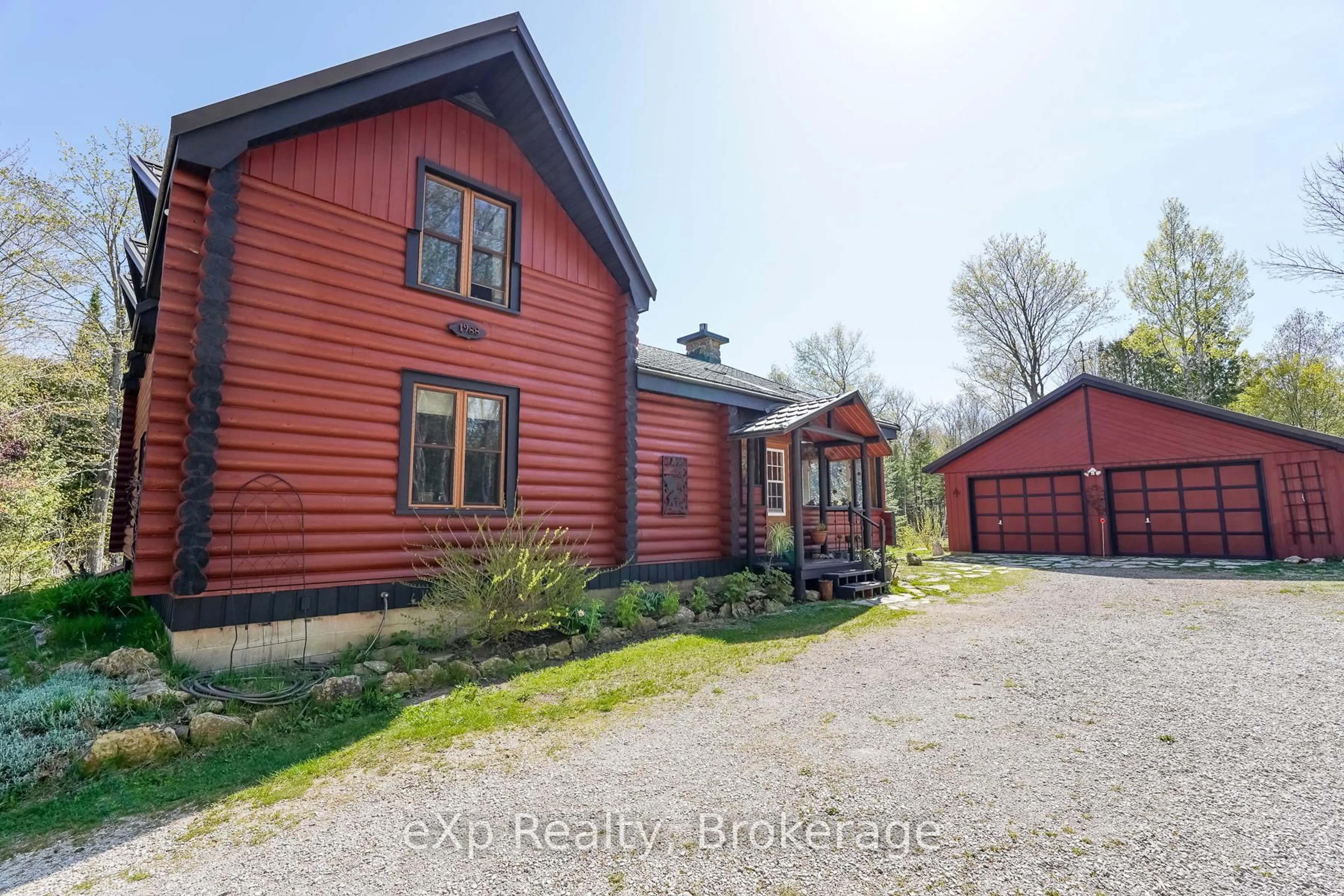 A pic from outside/outdoor area/front of a property/back of a property/a pic from drone, street for 1483 Highway 6, South Bruce Peninsula Ontario N0H 2T0