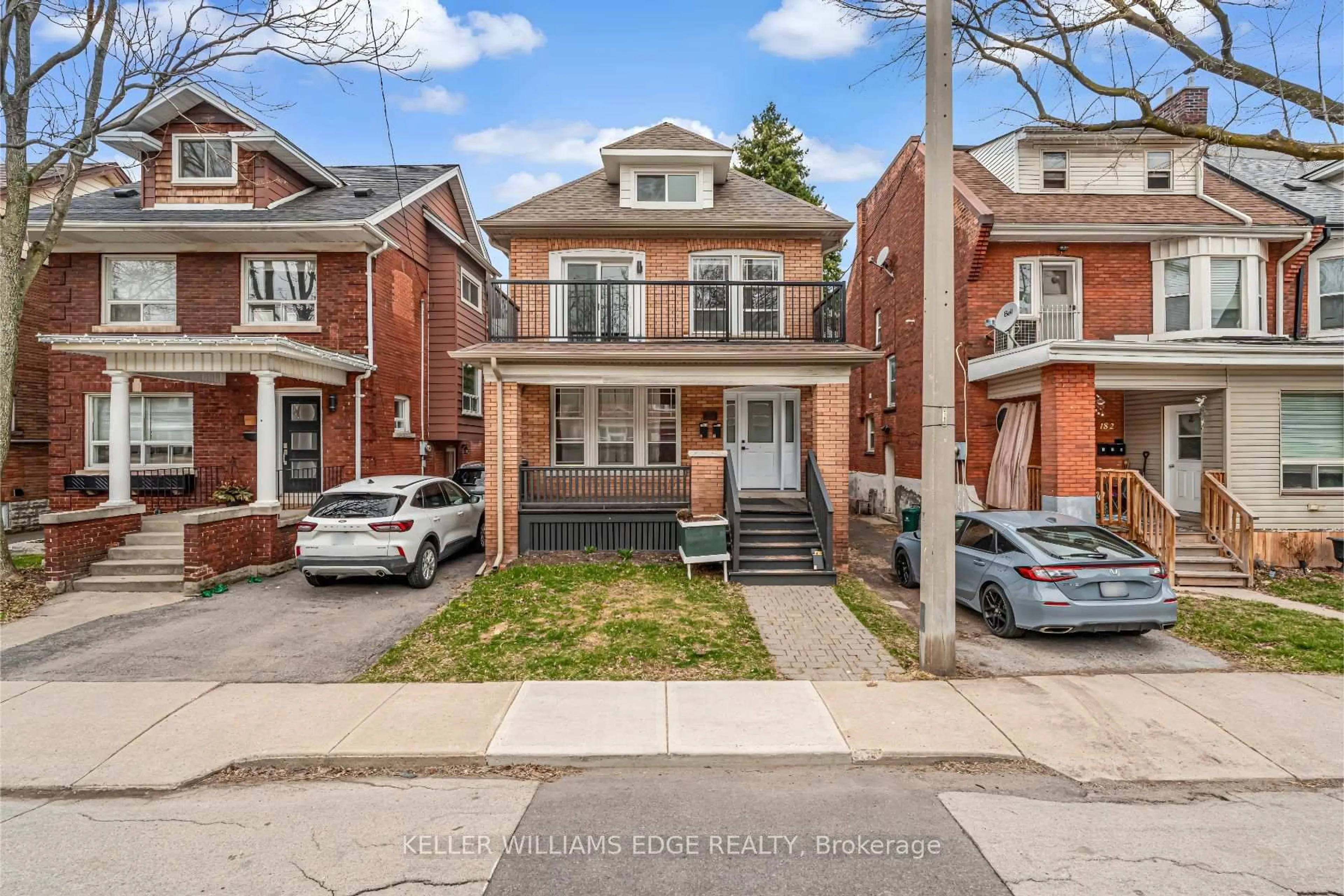 Home with brick exterior material, street for 184 Burris St, Hamilton Ontario L8M 2J8