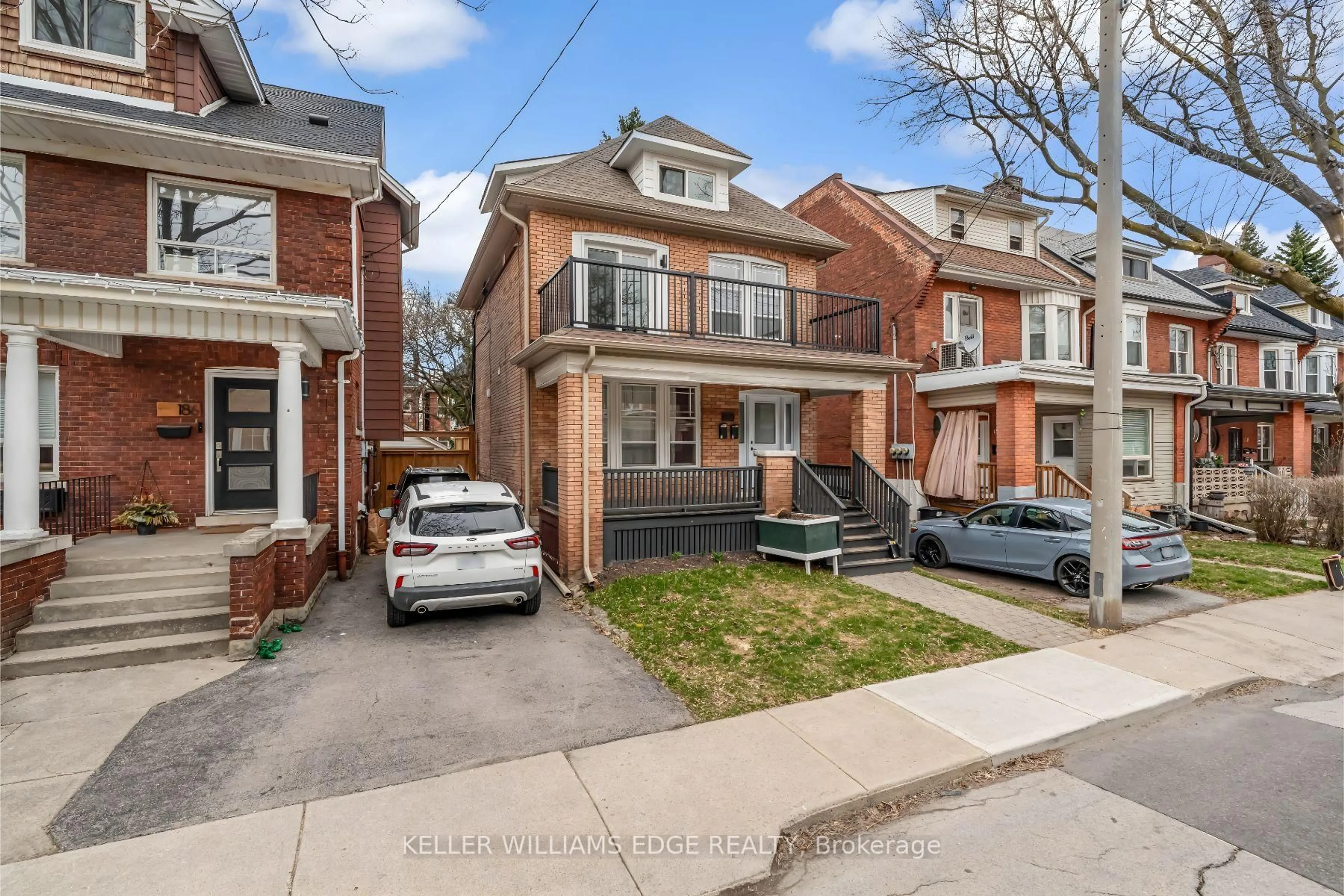 Home with brick exterior material, street for 184 Burris St, Hamilton Ontario L8M 2J8
