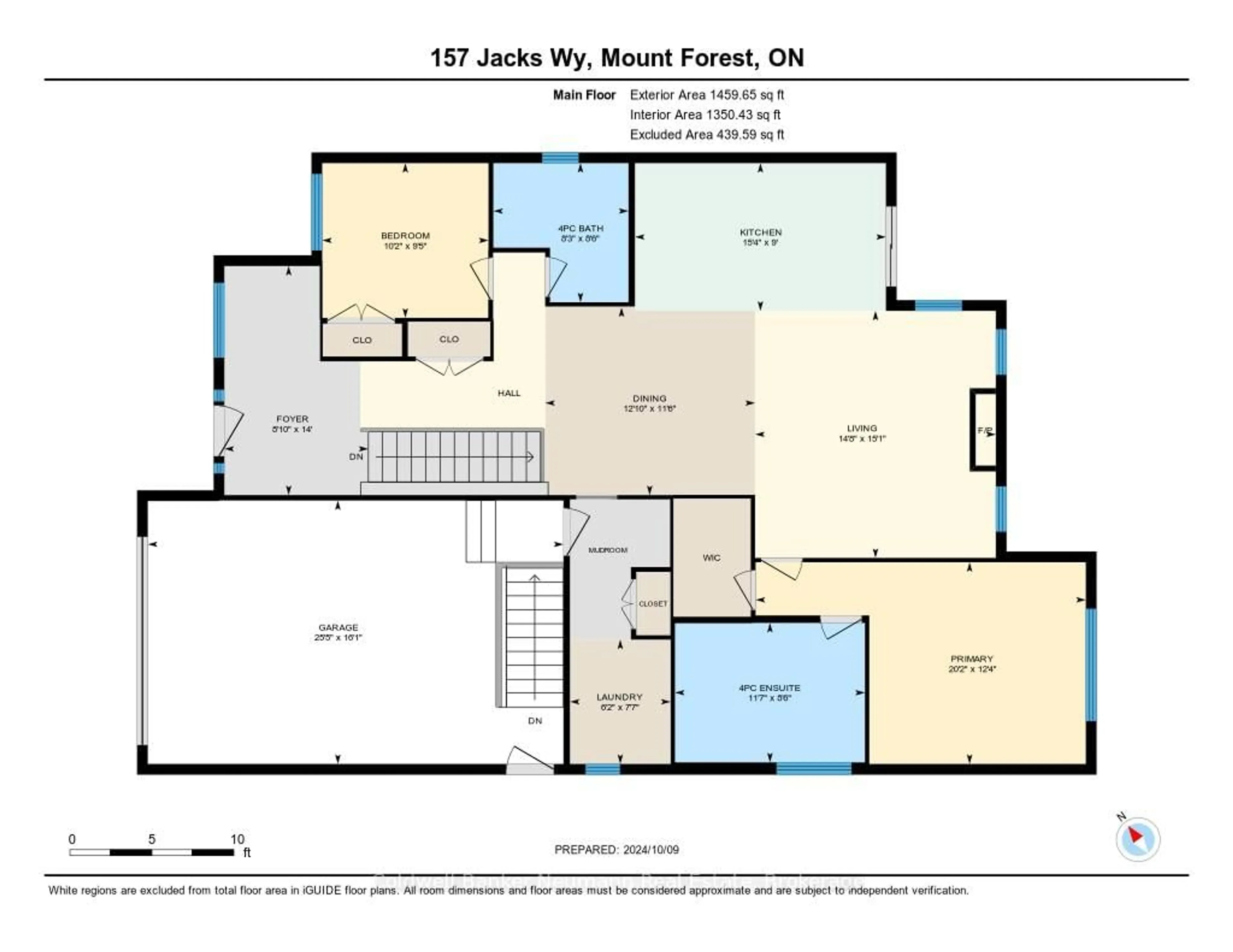 Floor plan for 157 JACK'S Way, Wellington North Ontario N0G 2L4