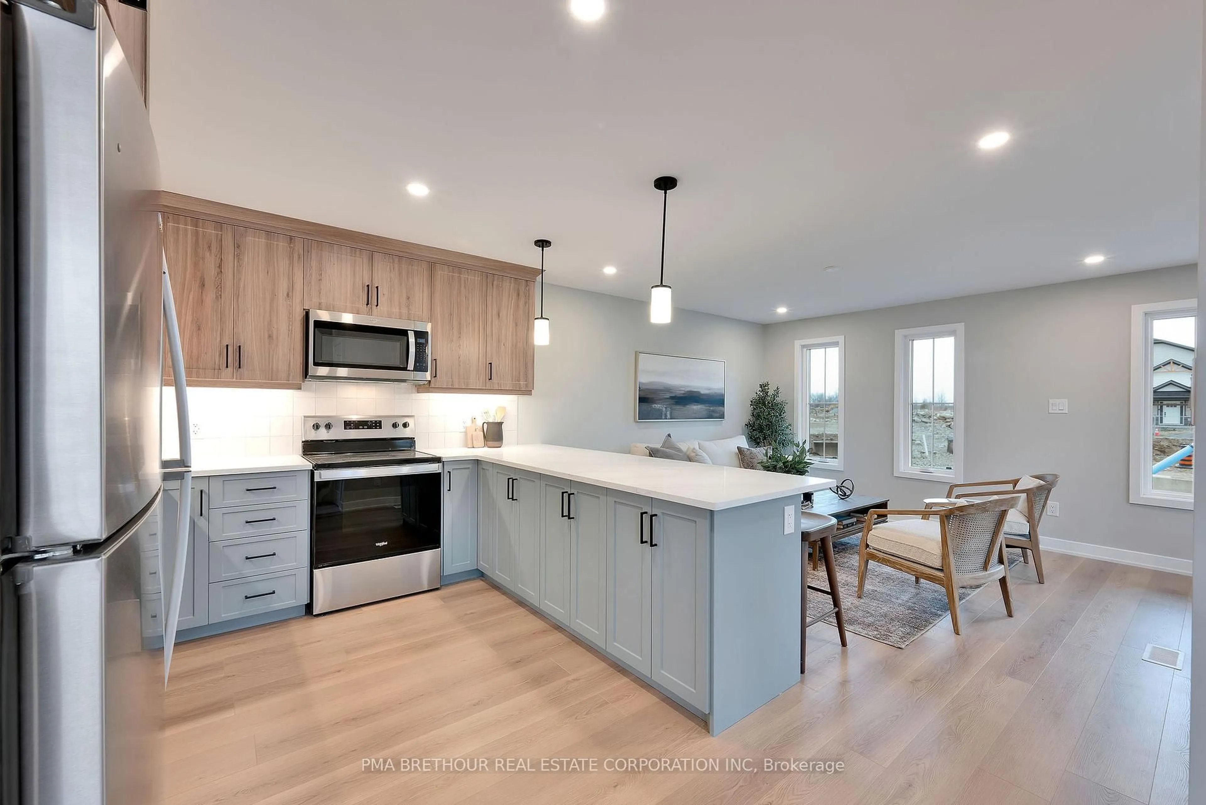 Open concept kitchen, unknown for 144 Doctor Agnes Craine Dr, Smiths Falls Ontario K7A 0A5