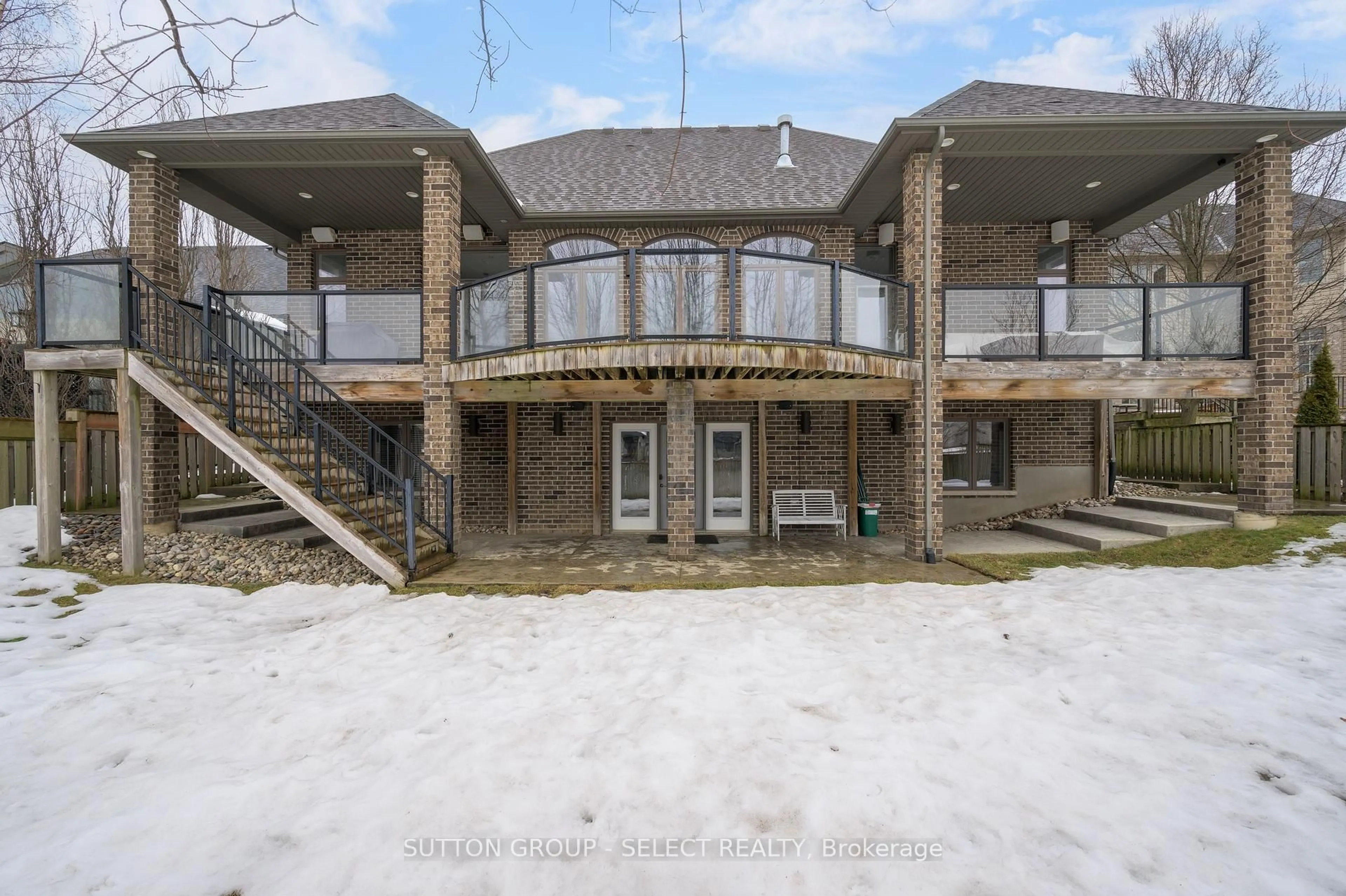 Patio, water/lake/river/ocean view for 7071 Clayton Walk, London South Ontario N6P 0A1