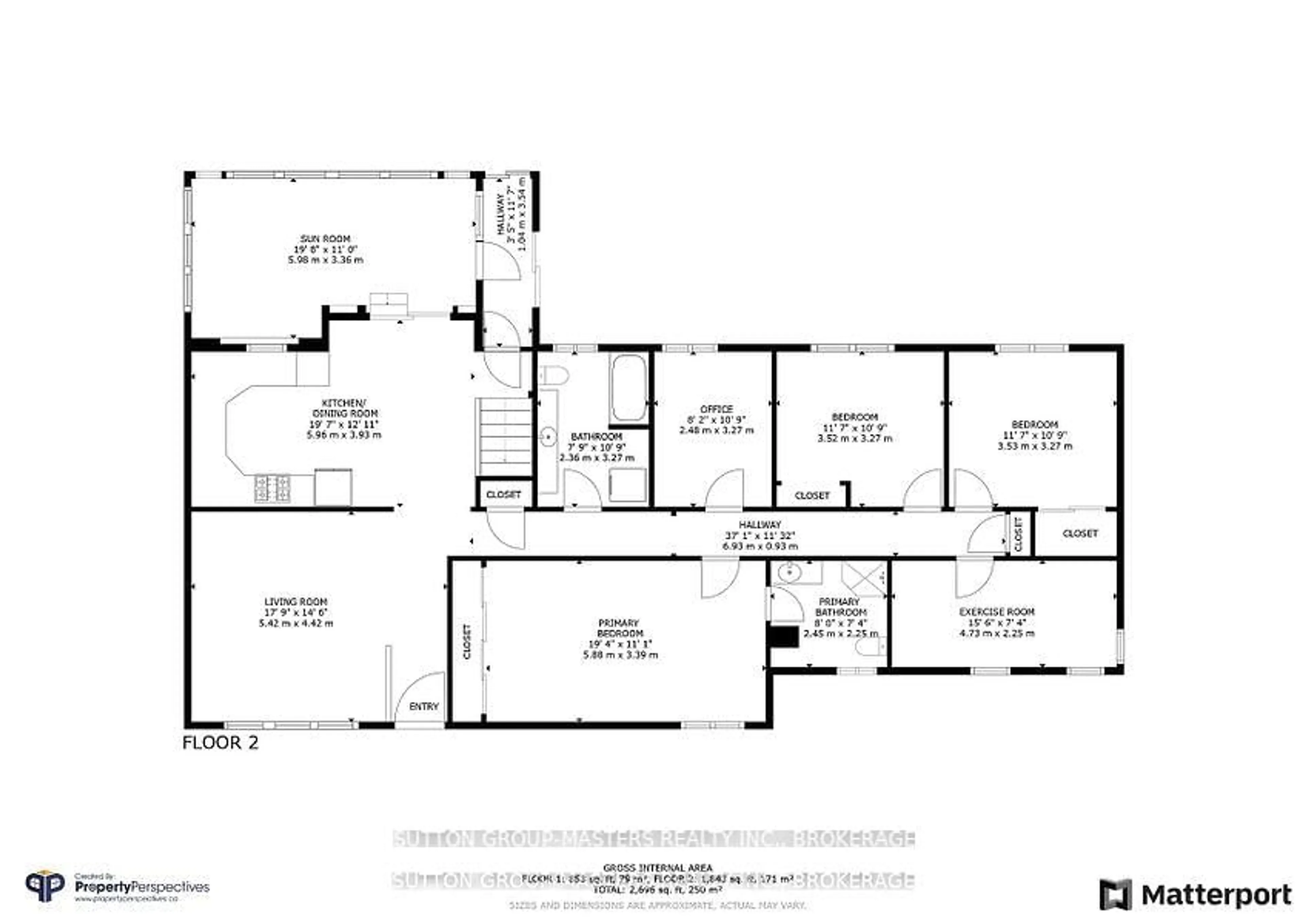 Floor plan for 4594 Yarker Rd, Harrowsmith Ontario K0H 1V0
