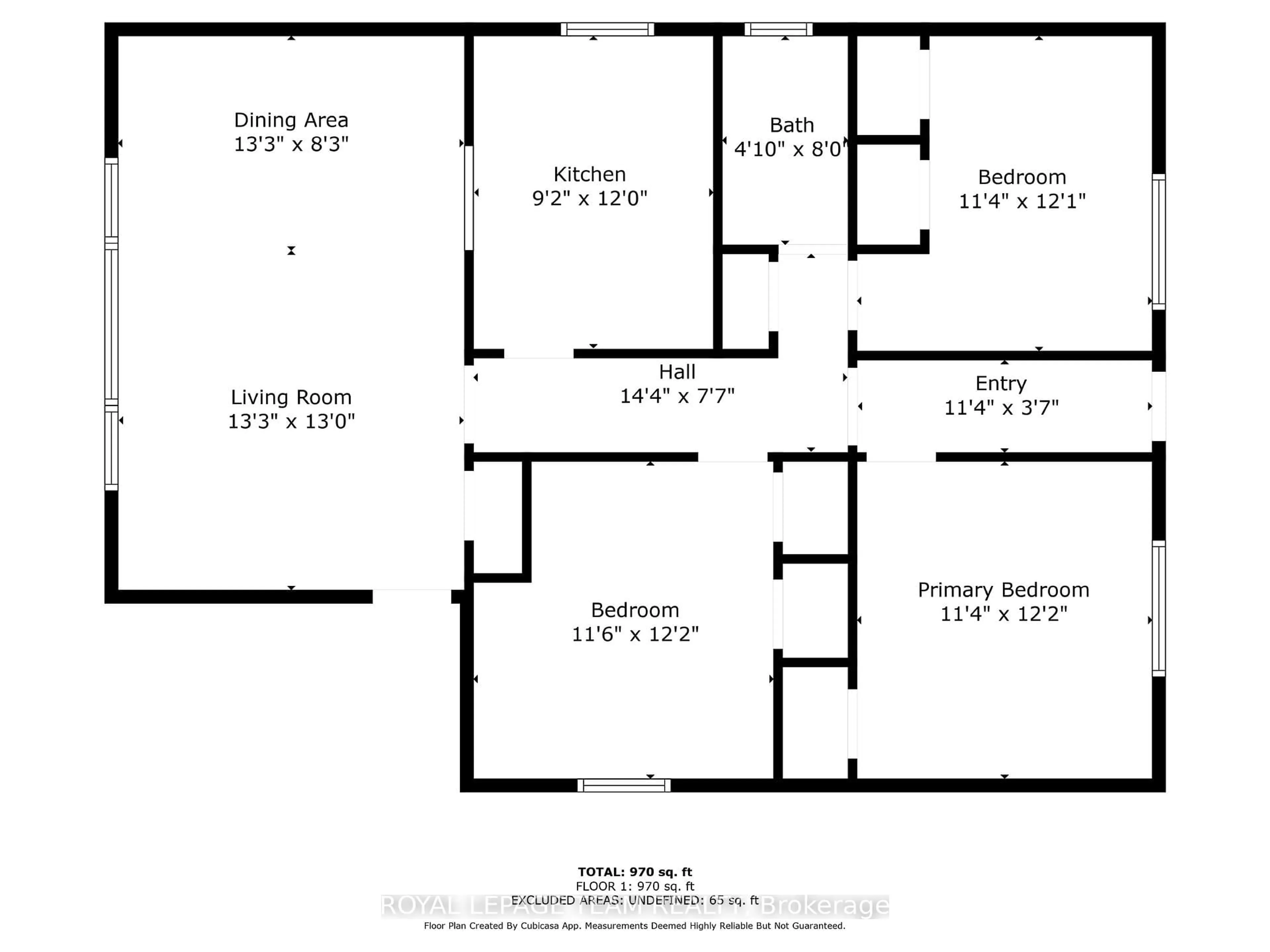 Floor plan for 663 Tweedsmuir Ave, Ottawa Ontario K1Z 5P7