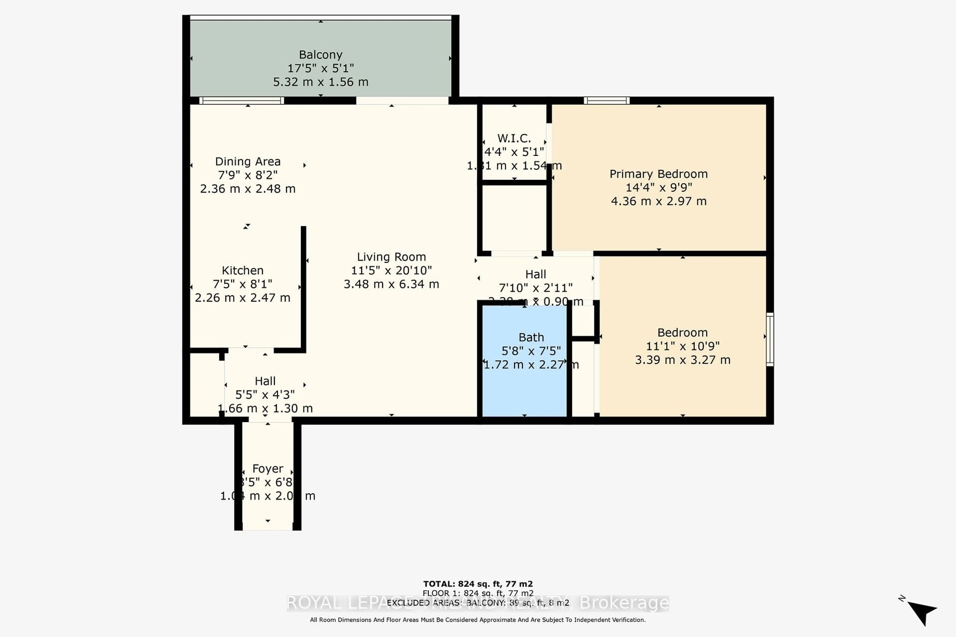 Floor plan for 1104 Jalna Blvd #506, London South Ontario N6E 2S6