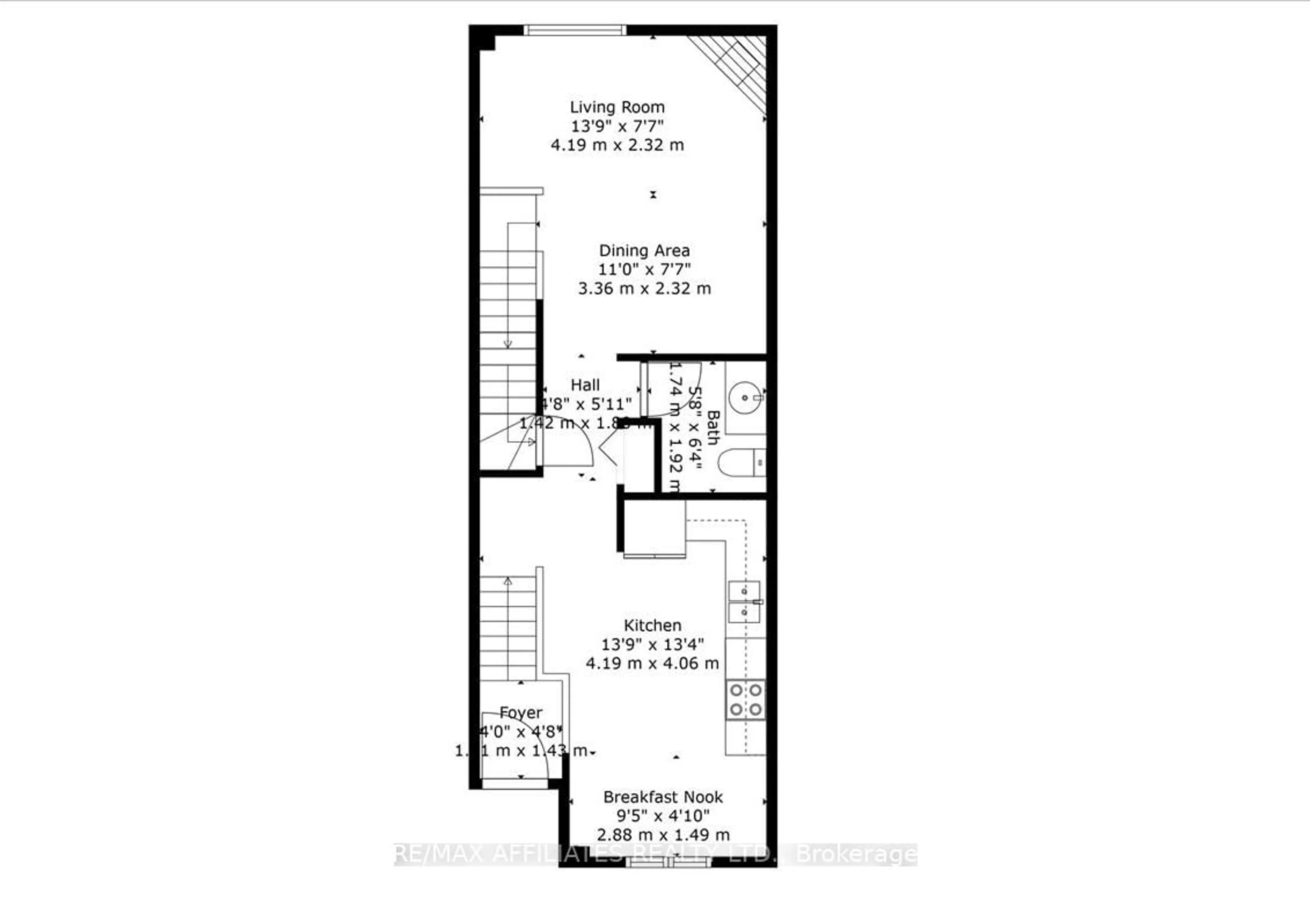 Floor plan for 357 Wiffen N/A, Ottawa Ontario K2H 1G4