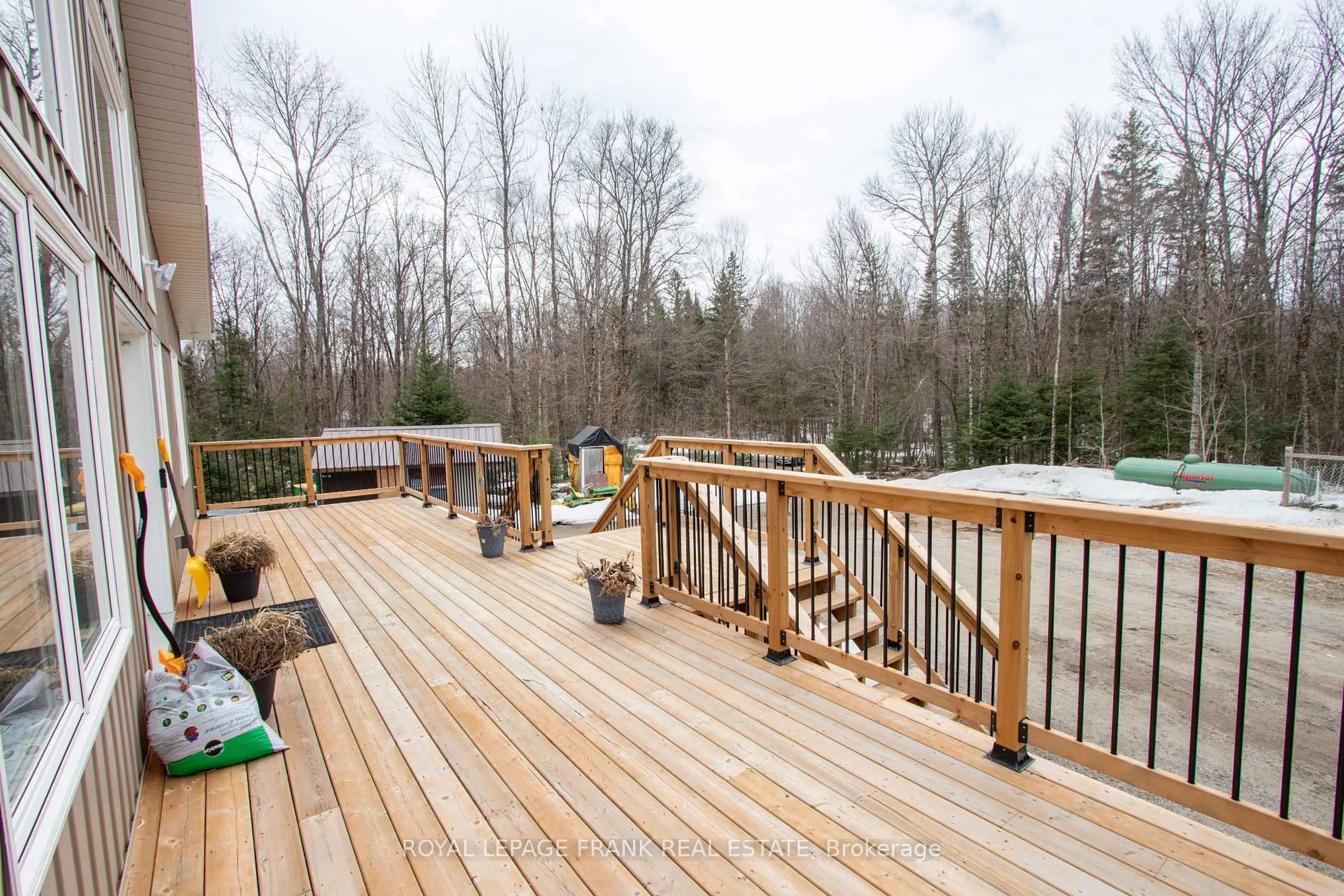 Patio, water/lake/river/ocean view for 1097 Cheddar Rd, Highlands East Ontario K0L 1M0