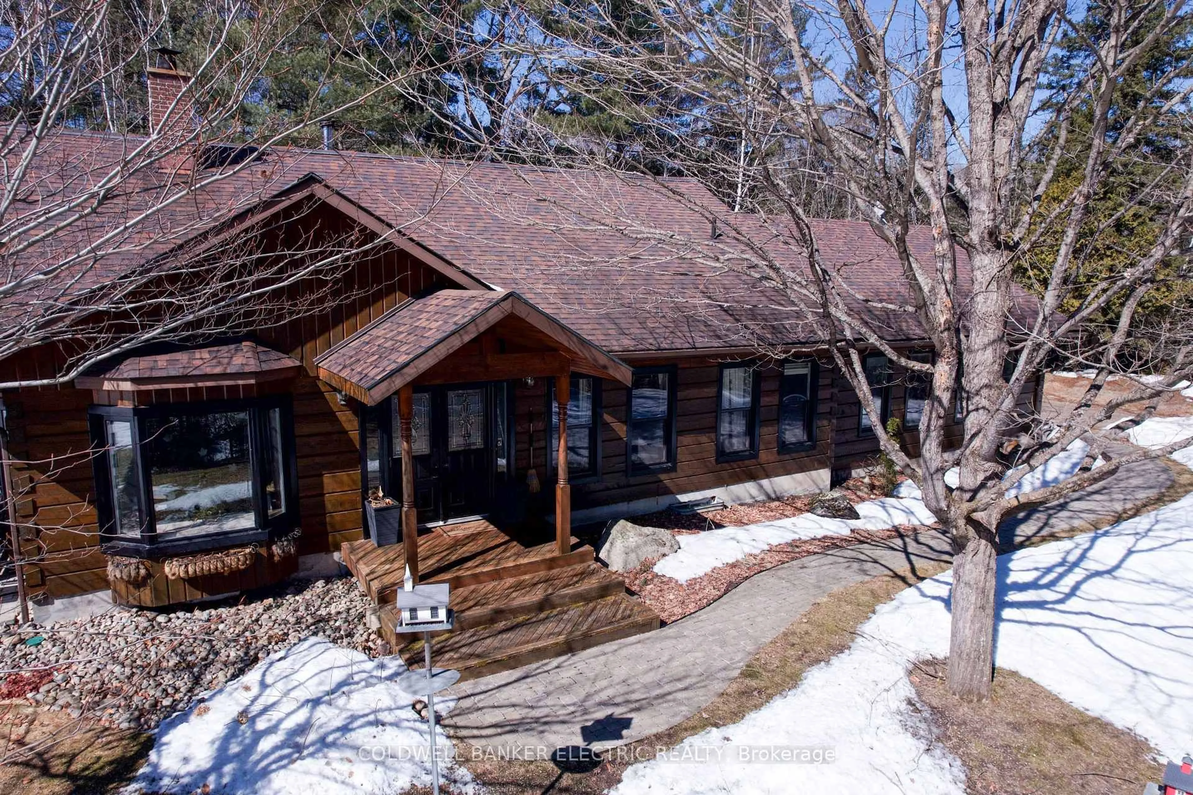 A pic from outside/outdoor area/front of a property/back of a property/a pic from drone, unknown for 12642 Highway 28 N/A, North Kawartha Ontario K0L 1A0