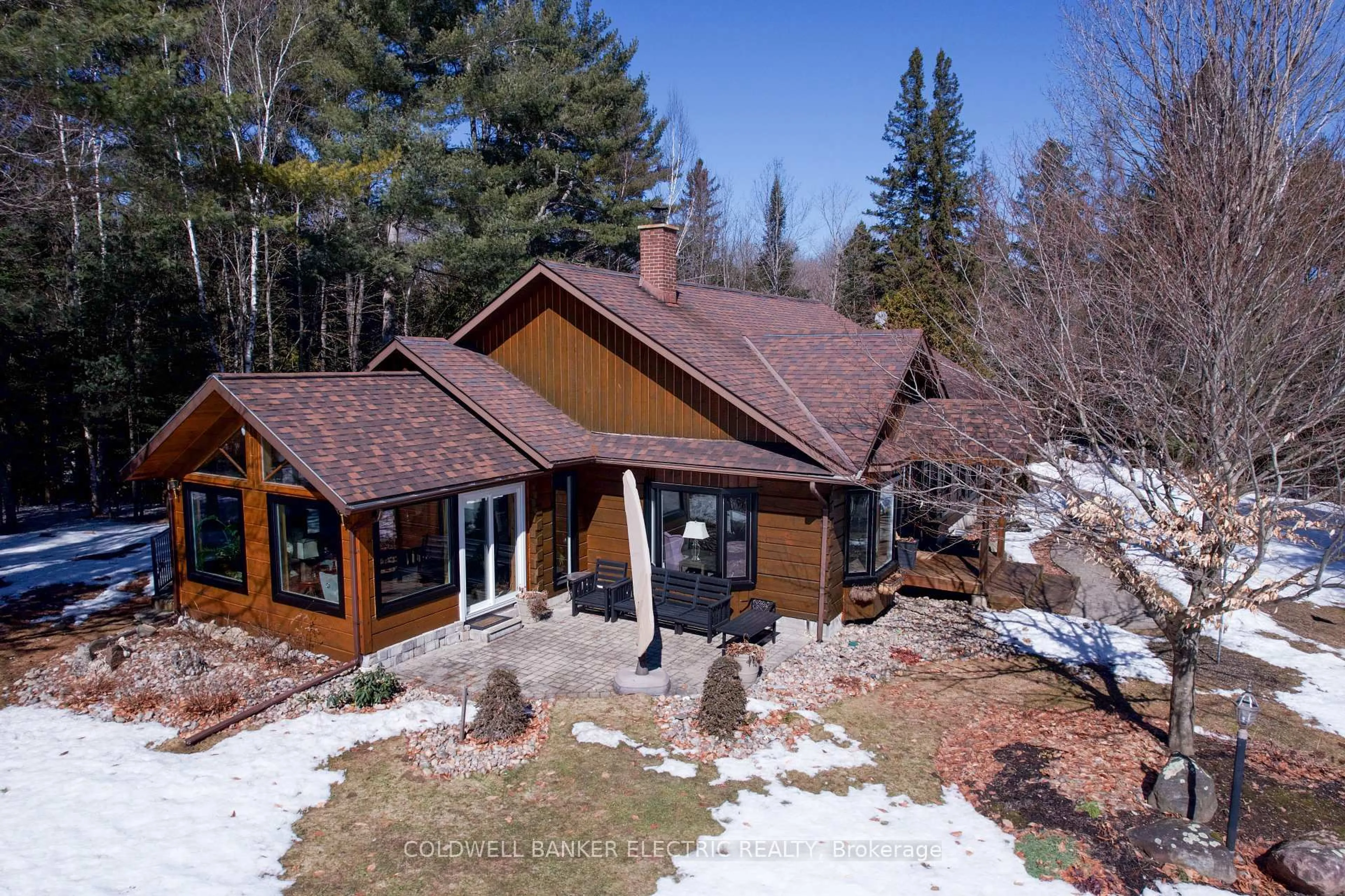 A pic from outside/outdoor area/front of a property/back of a property/a pic from drone, unknown for 12642 Highway 28 N/A, North Kawartha Ontario K0L 1A0