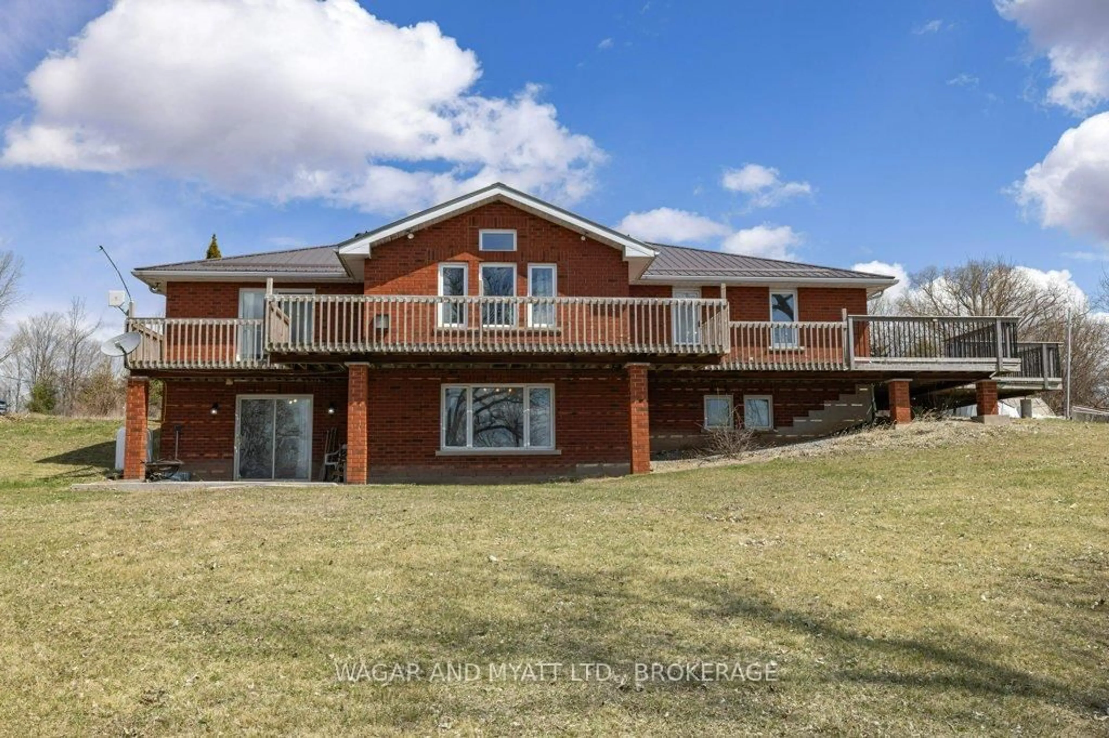 A pic from outside/outdoor area/front of a property/back of a property/a pic from drone, mountain view for 5243 COUNTY RD 9 Rd, Napanee Ontario K7R 3K8