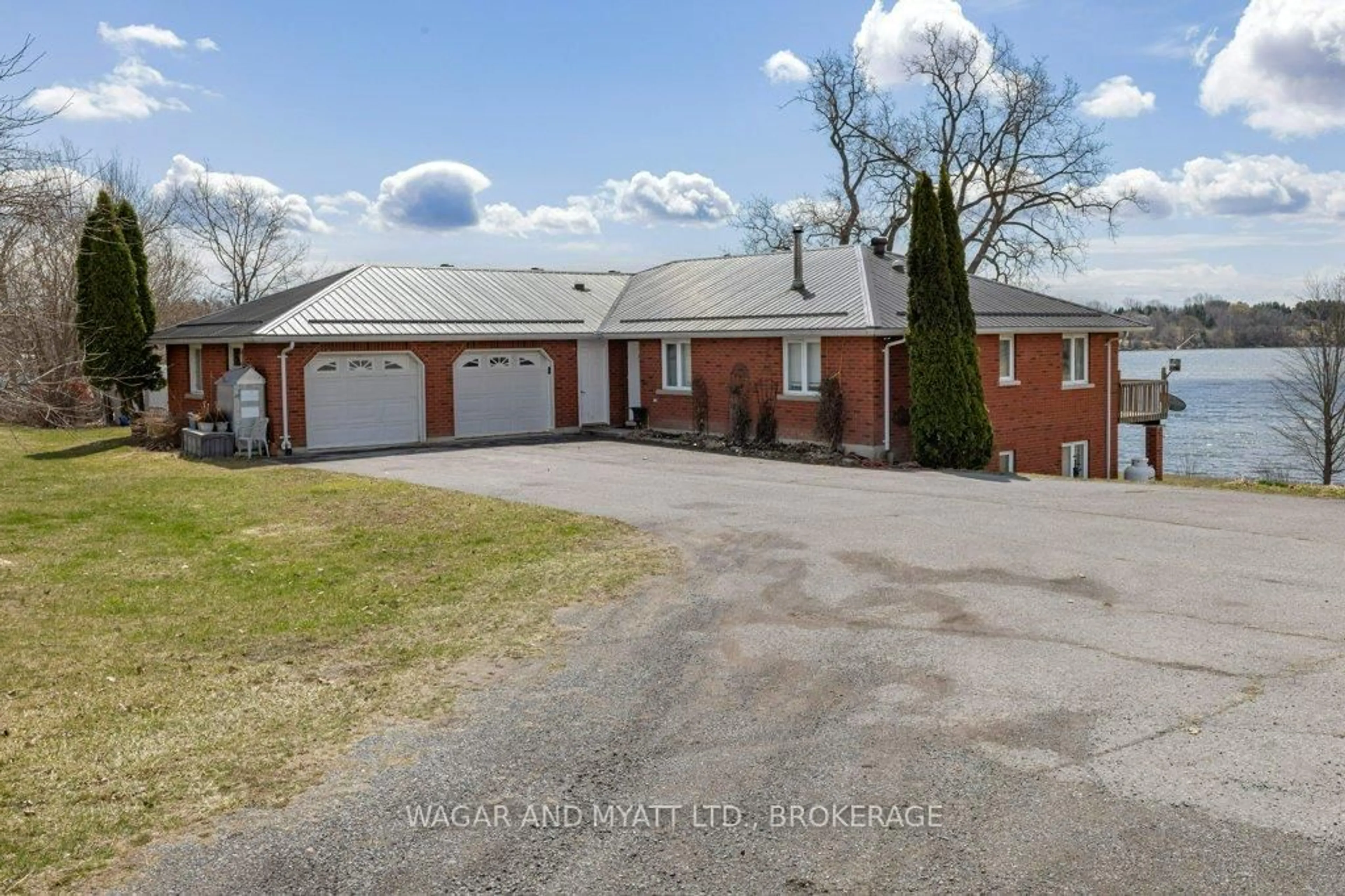 A pic from outside/outdoor area/front of a property/back of a property/a pic from drone, street for 5243 COUNTY RD 9 Rd, Napanee Ontario K7R 3K8