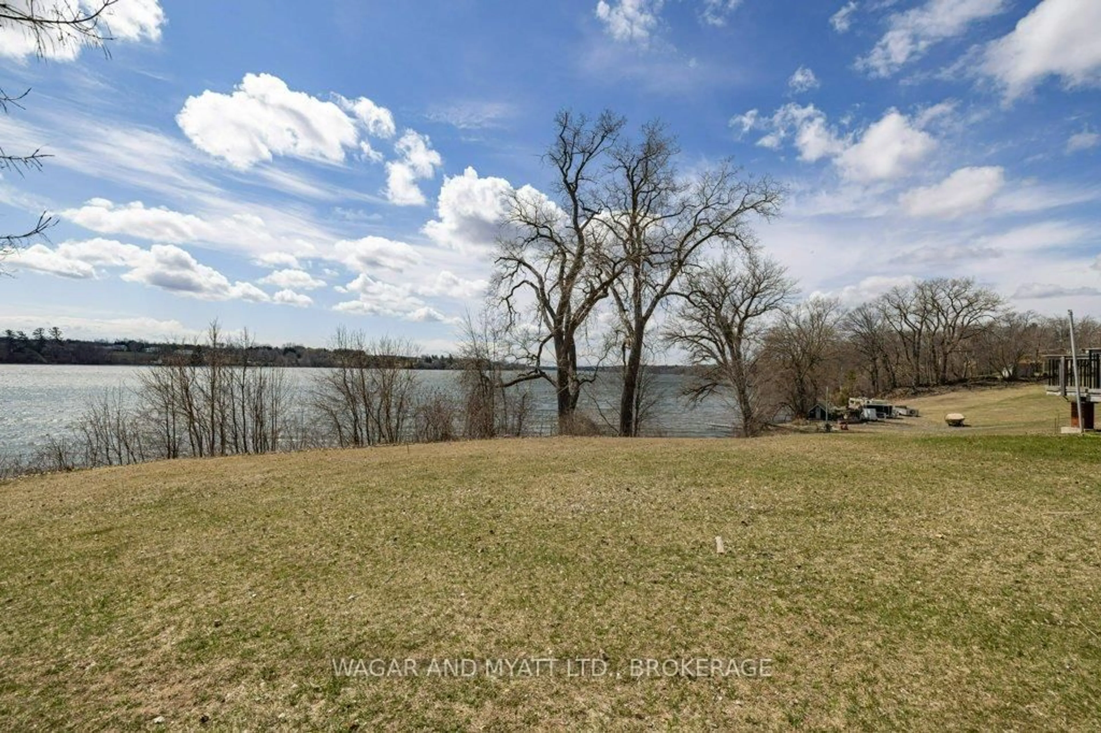 A pic from outside/outdoor area/front of a property/back of a property/a pic from drone, water/lake/river/ocean view for 5243 COUNTY RD 9 Rd, Napanee Ontario K7R 3K8