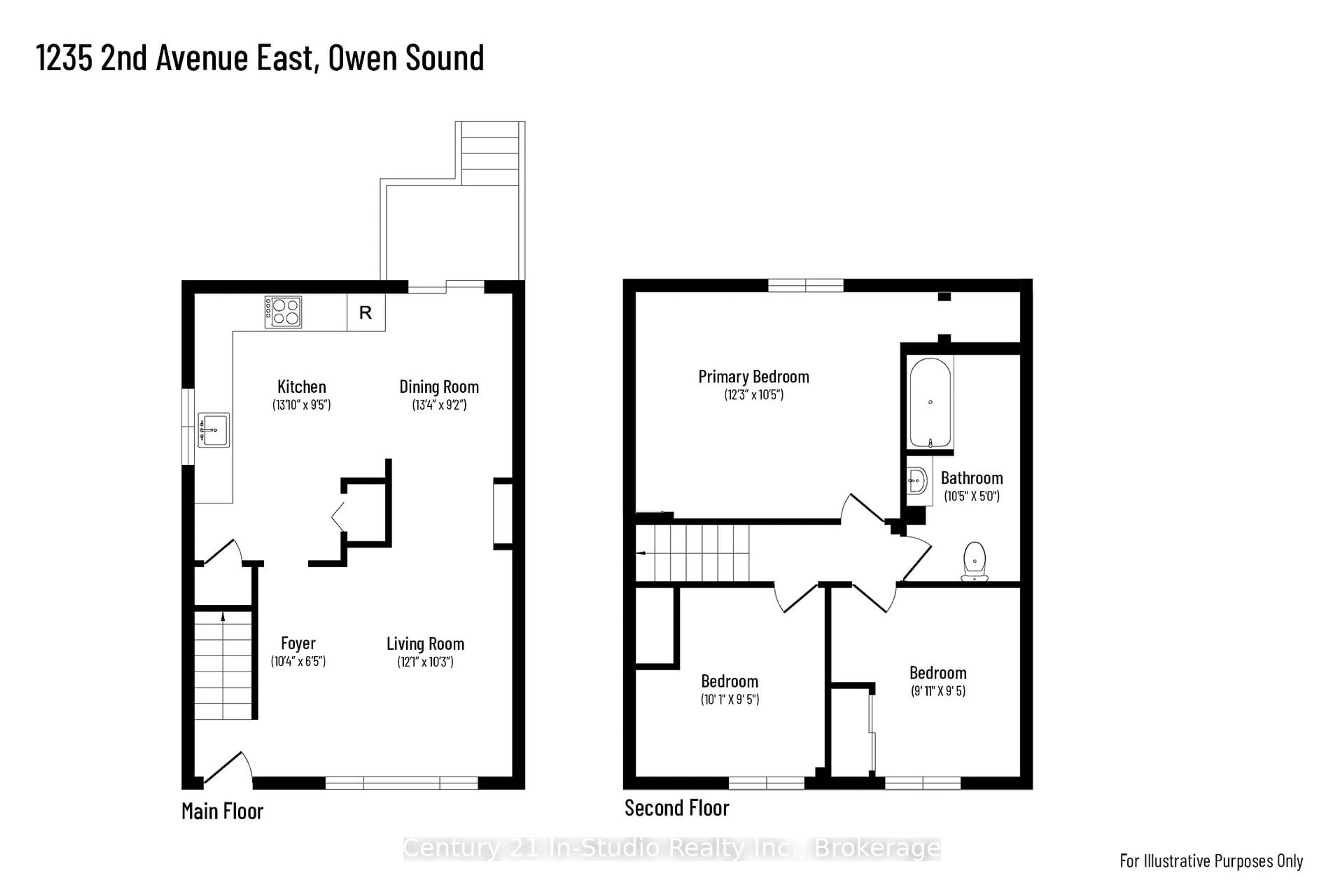 Floor plan for 1235 2nd Ave, Owen Sound Ontario N4K 2J2