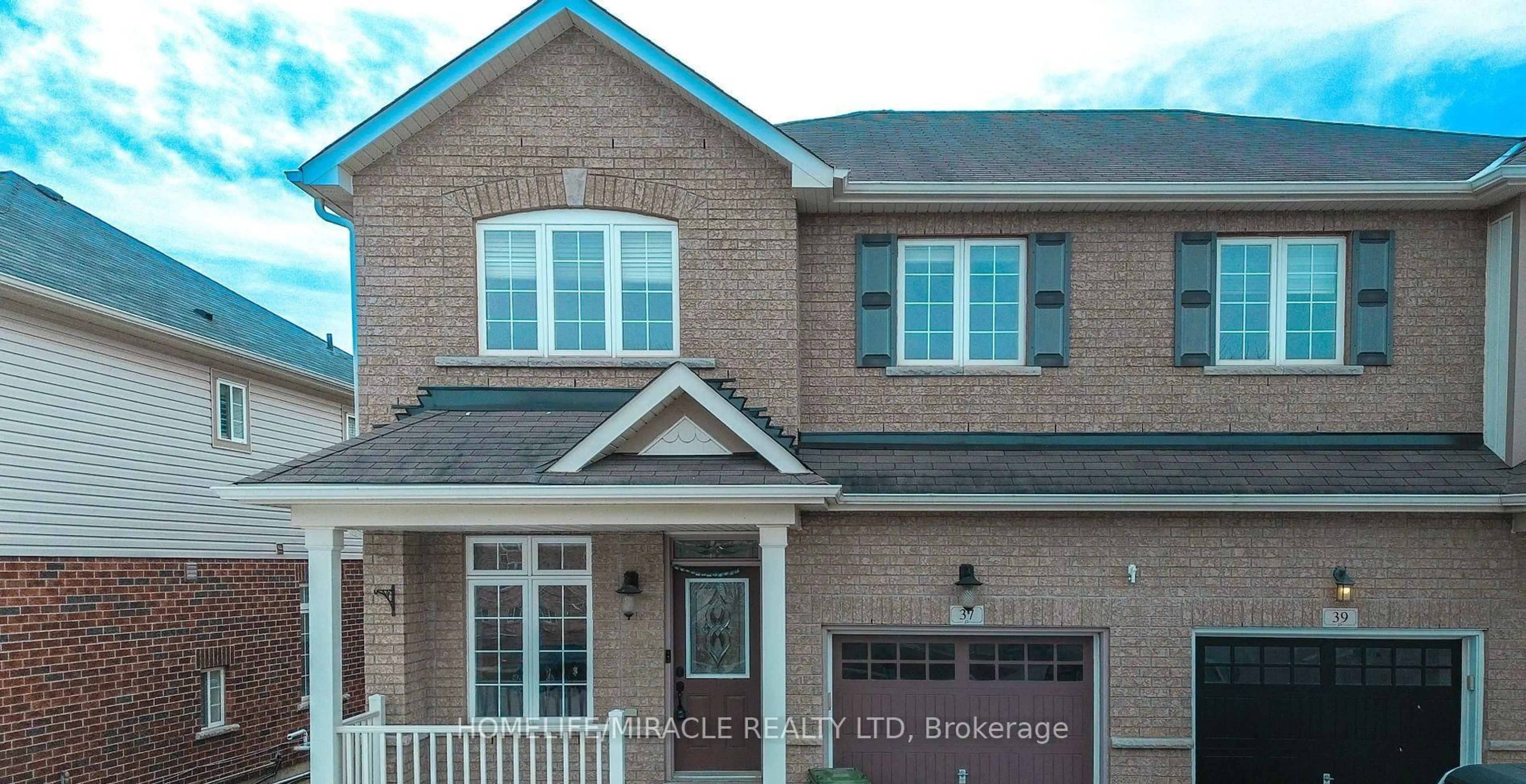 Home with brick exterior material, street for 37 Sadielou Blvd, Hamilton Ontario L8B 0T2