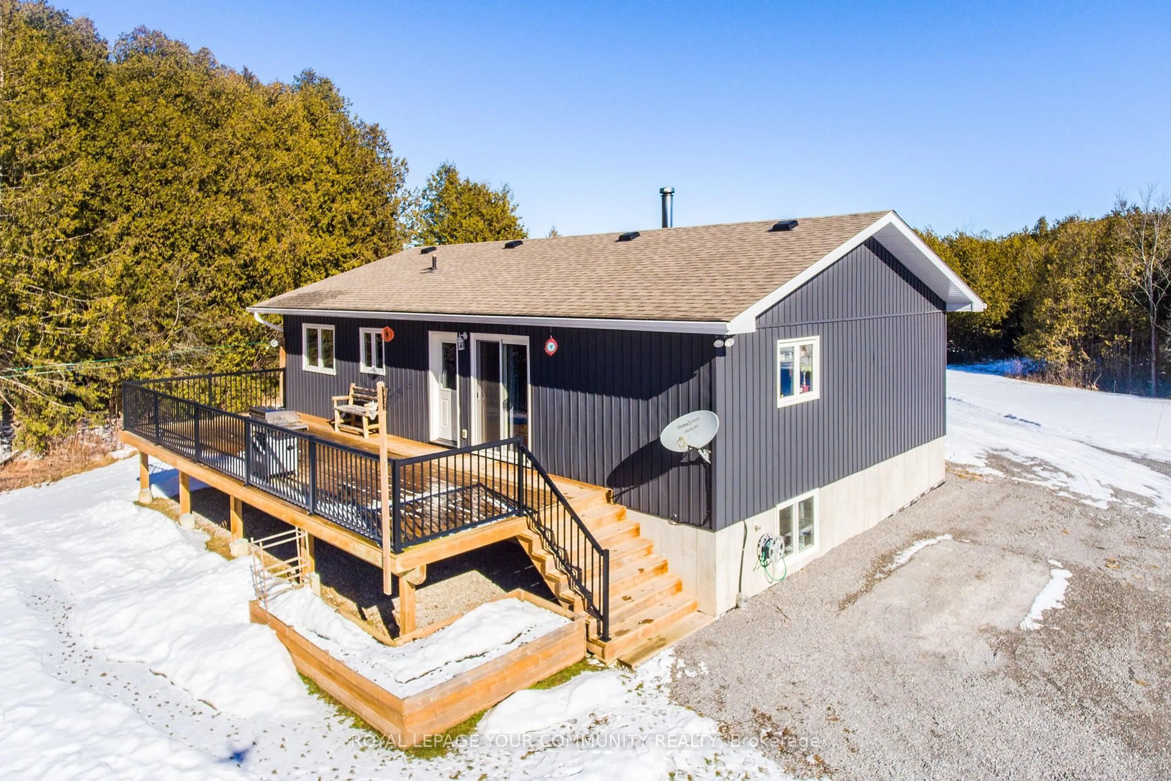 A pic from outside/outdoor area/front of a property/back of a property/a pic from drone, unknown for 2236 County 36 Rd, Kawartha Lakes Ontario K0M 1L0