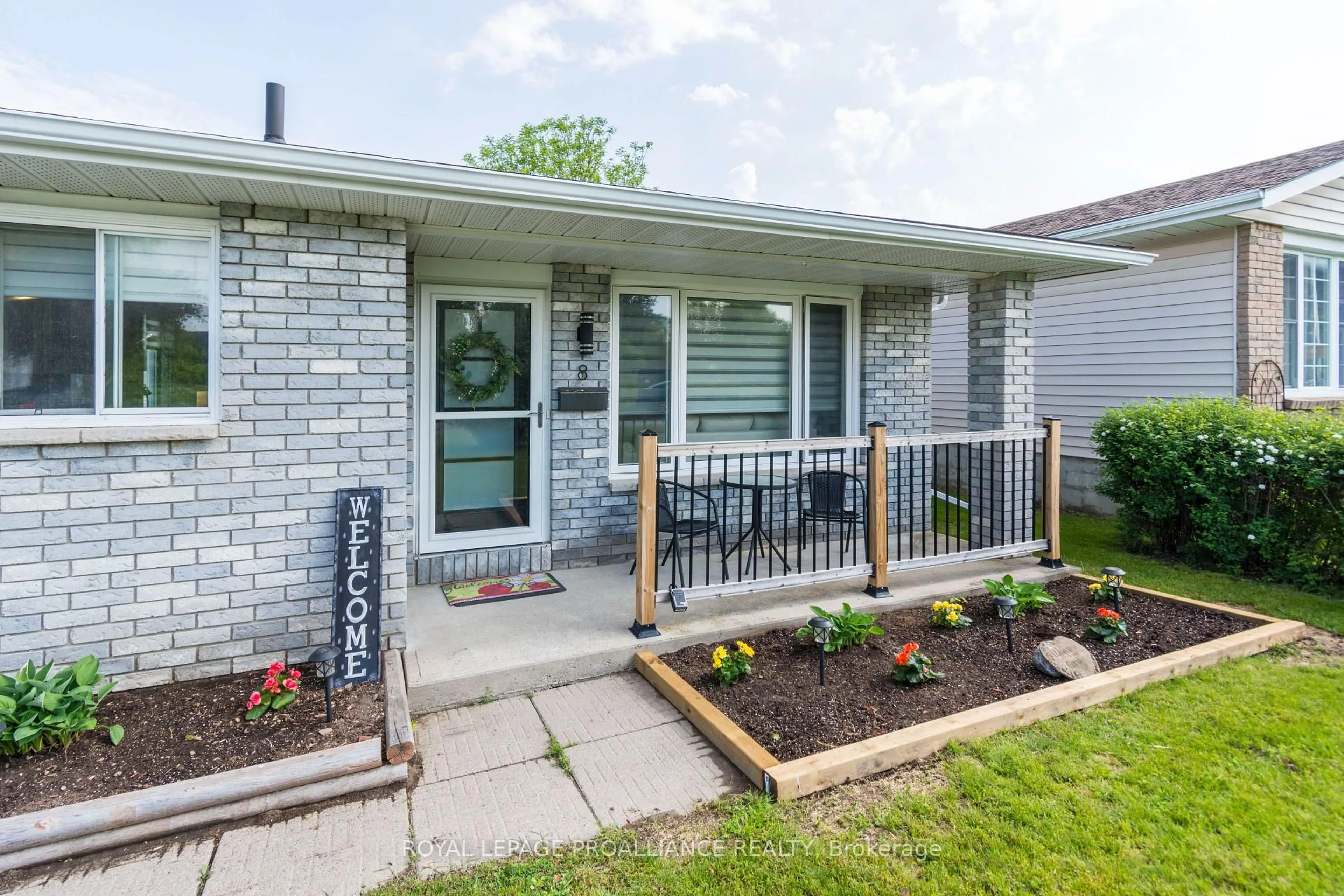 Home with brick exterior material, street for 8 Birch St, Quinte West Ontario K8V 6J1