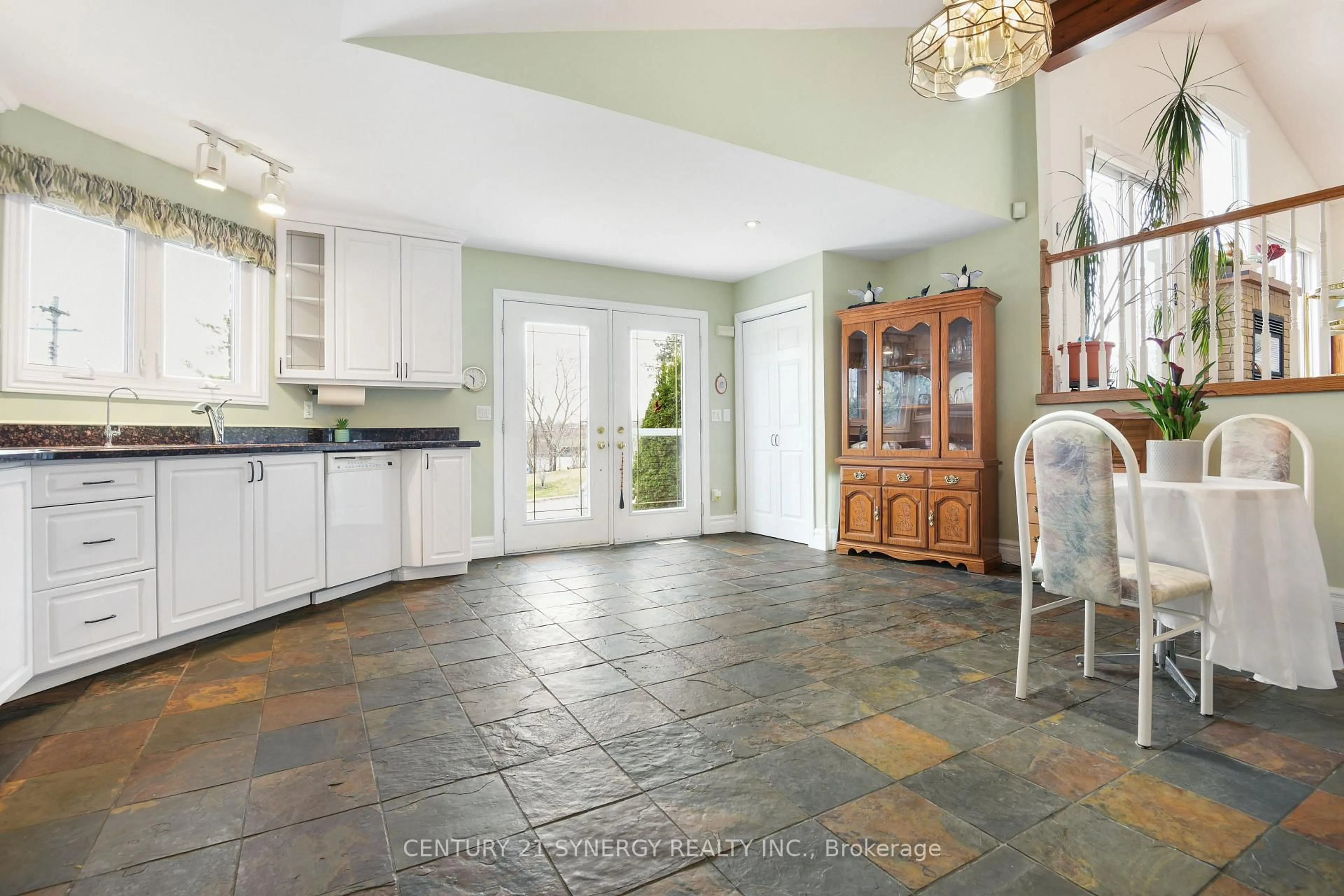 Open concept kitchen, ceramic/tile floor for 220 Albert St, Arnprior Ontario K7S 3Z7