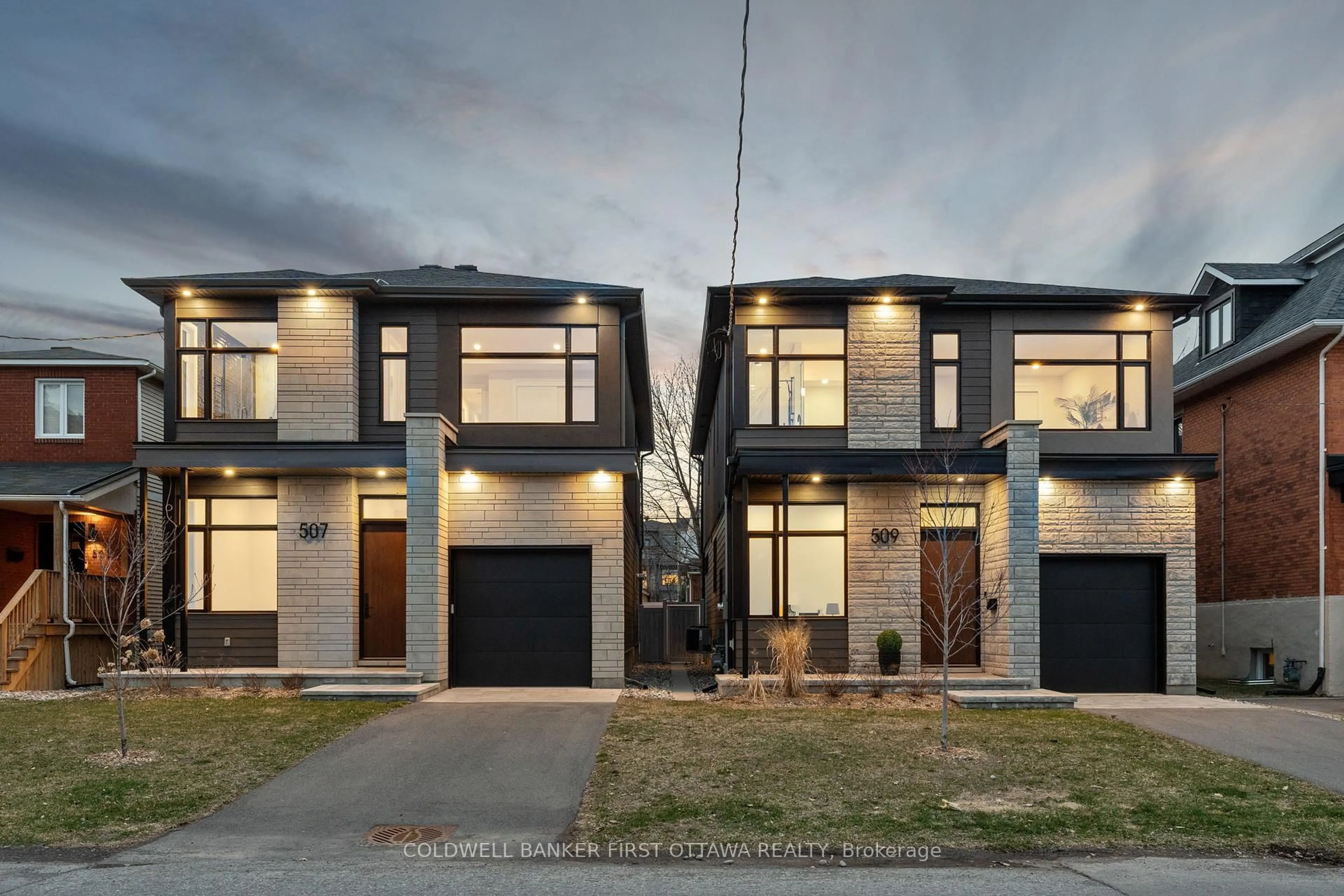 Home with brick exterior material, street for 509 Edison Ave, Ottawa Ontario K2A 1V3