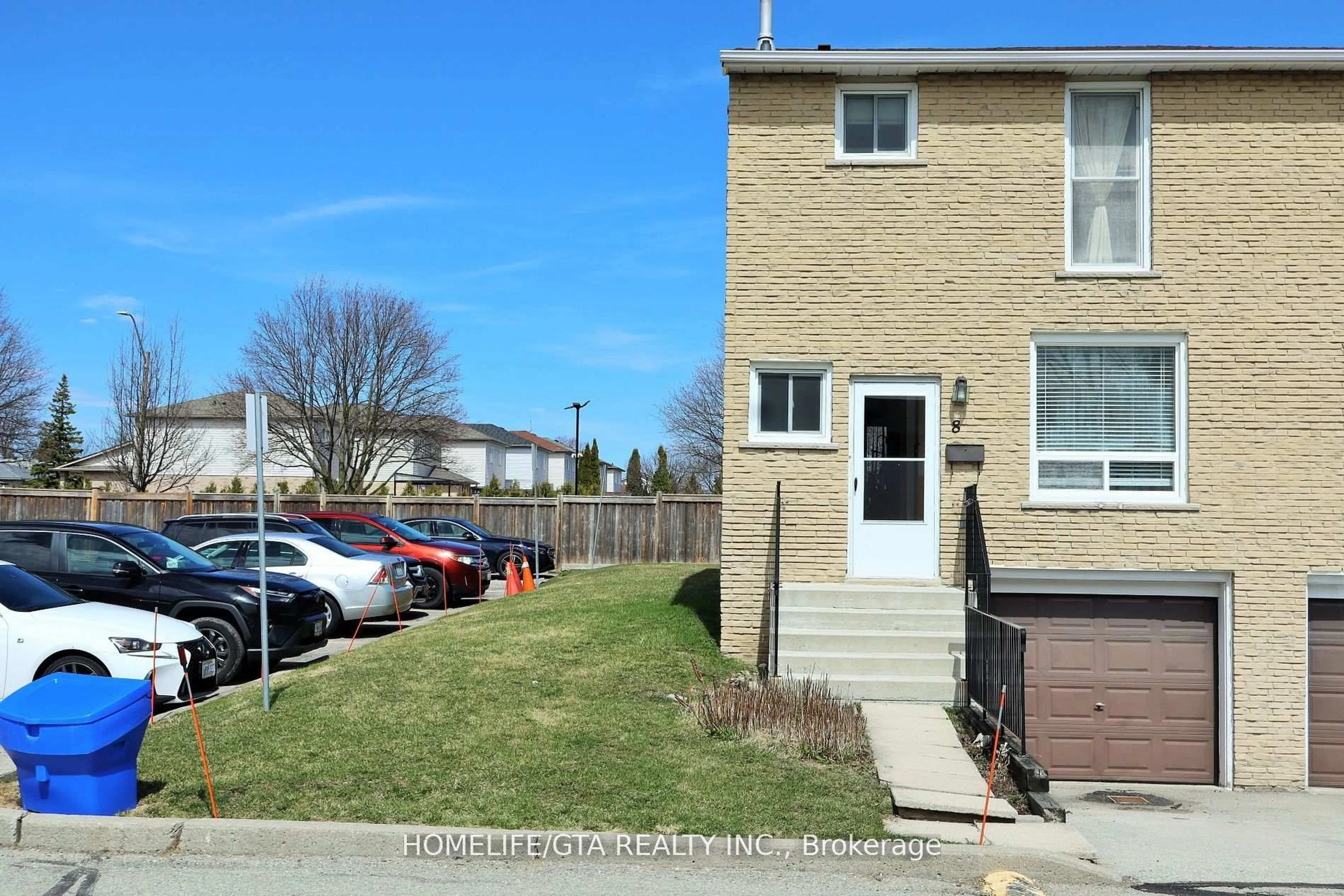 A pic from outside/outdoor area/front of a property/back of a property/a pic from drone, street for 1338 Upper Gage Ave #8, Hamilton Ontario L8W 1N2