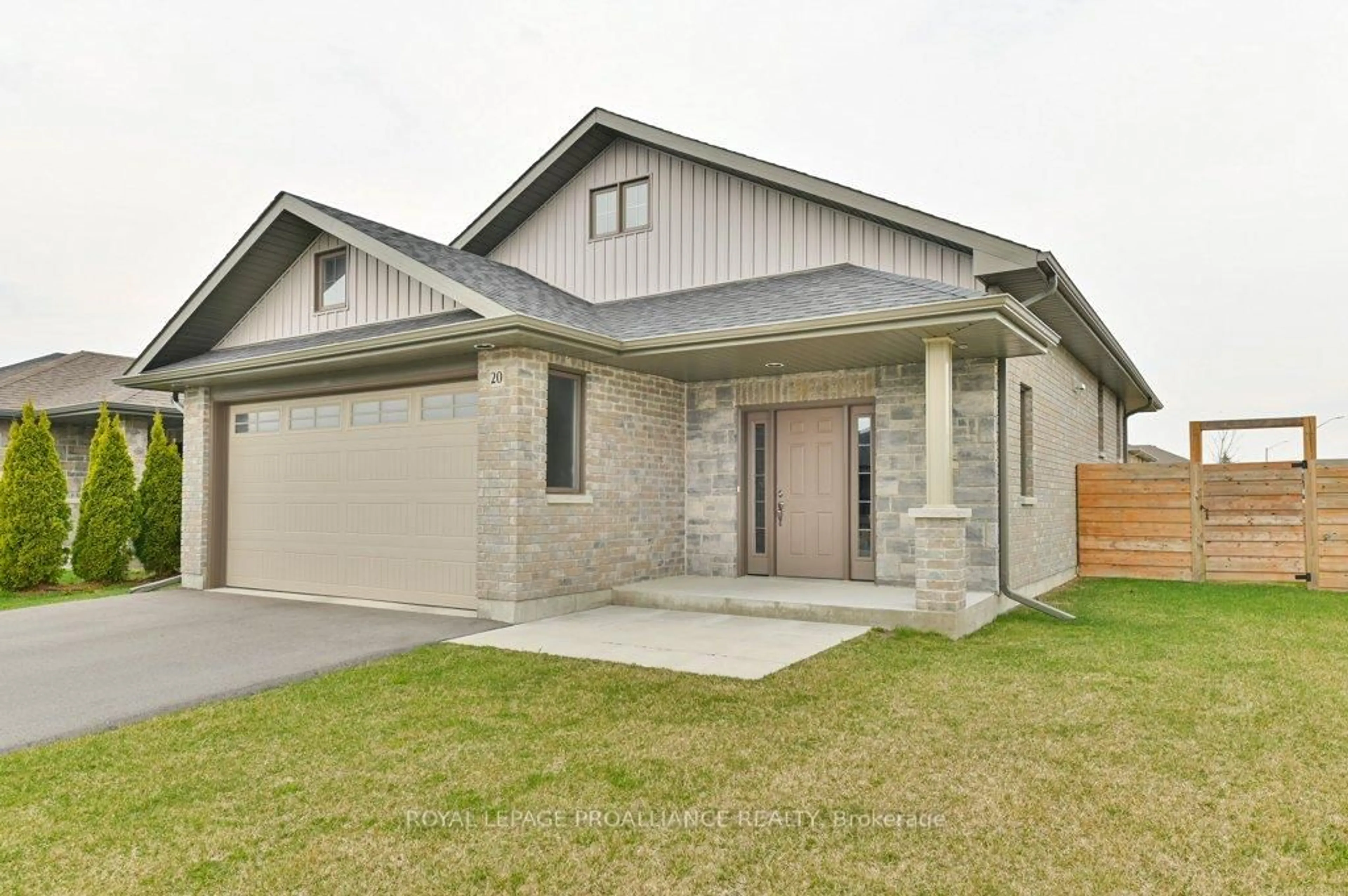 Home with brick exterior material, street for 20 Cattail Cres, Quinte West Ontario K8V 0J4
