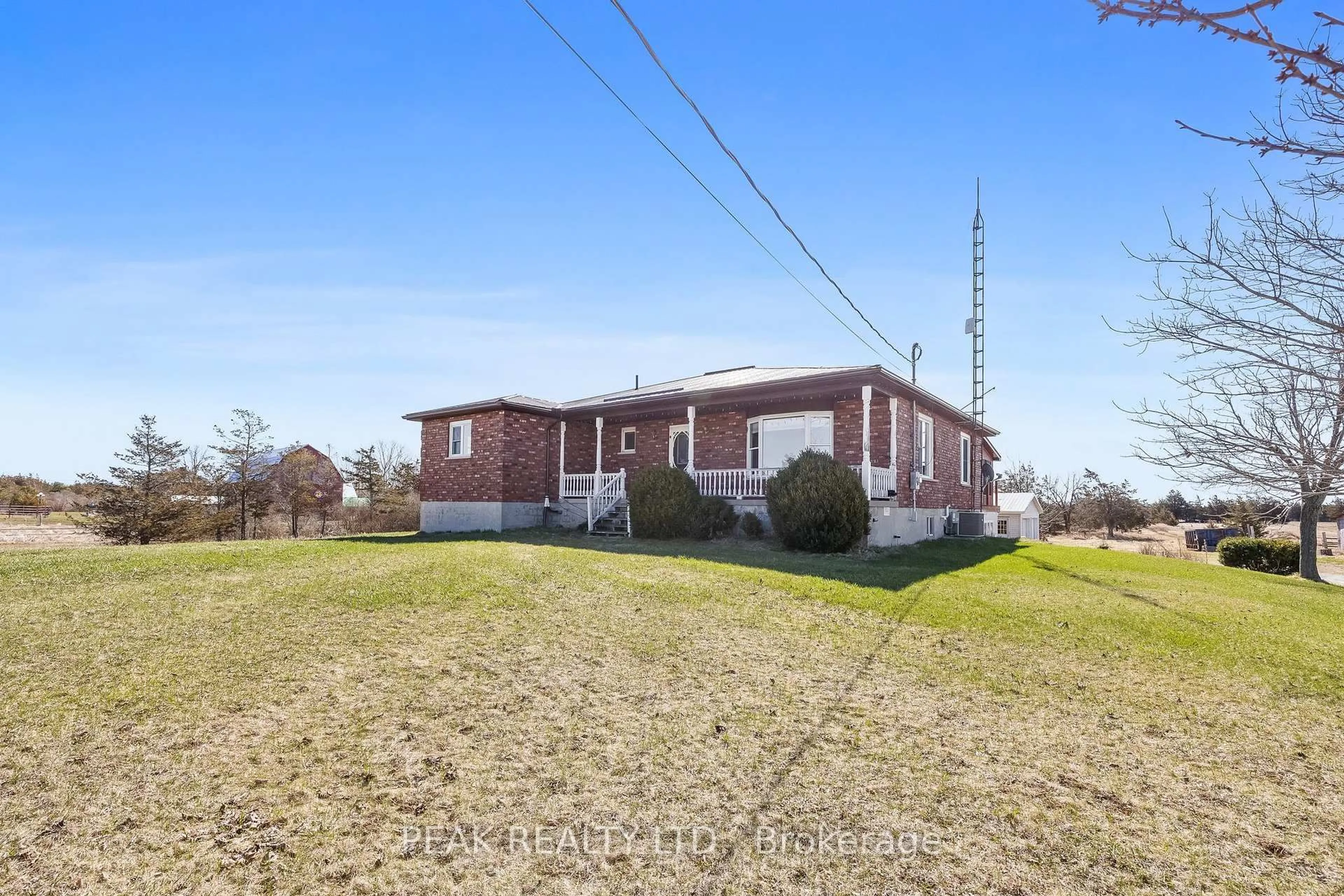 A pic from outside/outdoor area/front of a property/back of a property/a pic from drone, unknown for 1958 County Rd 7 Rd, Prince Edward County Ontario K0K 2T0