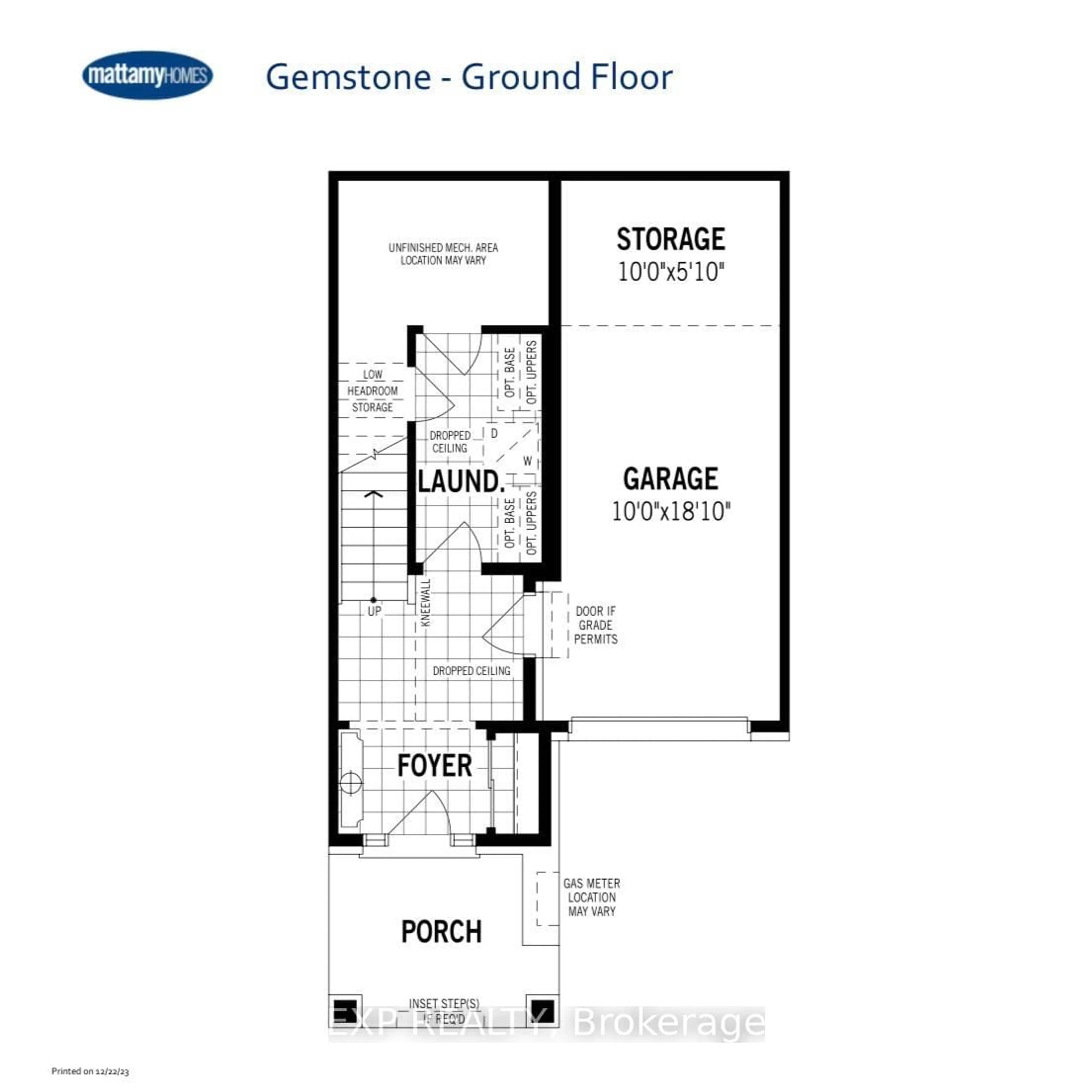Floor plan for 322 OLIVENITE Private, Ottawa Ontario K2J 7J4