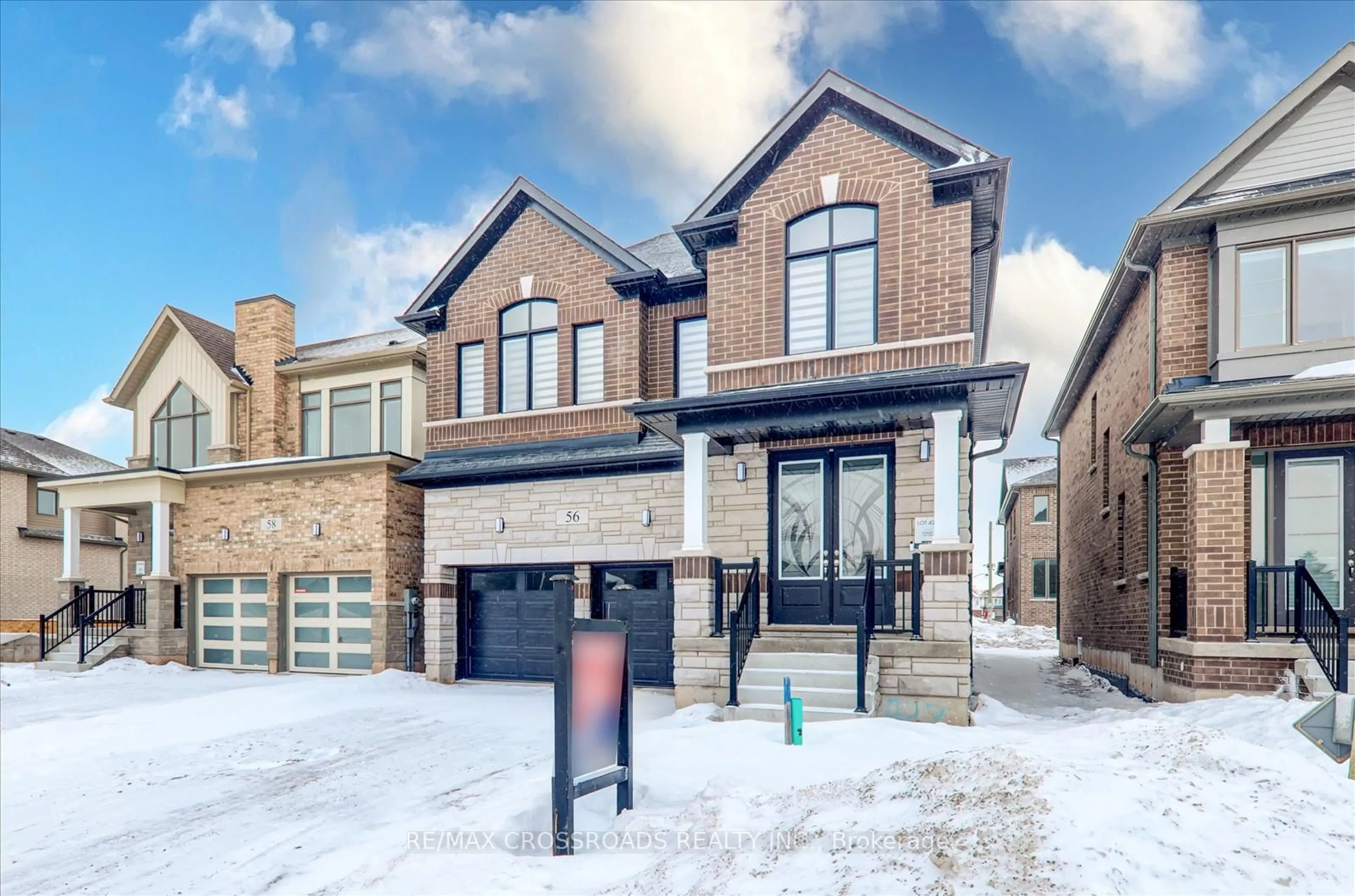 Home with brick exterior material, street for 56 Player Dr, Erin Ontario N0B 1T0