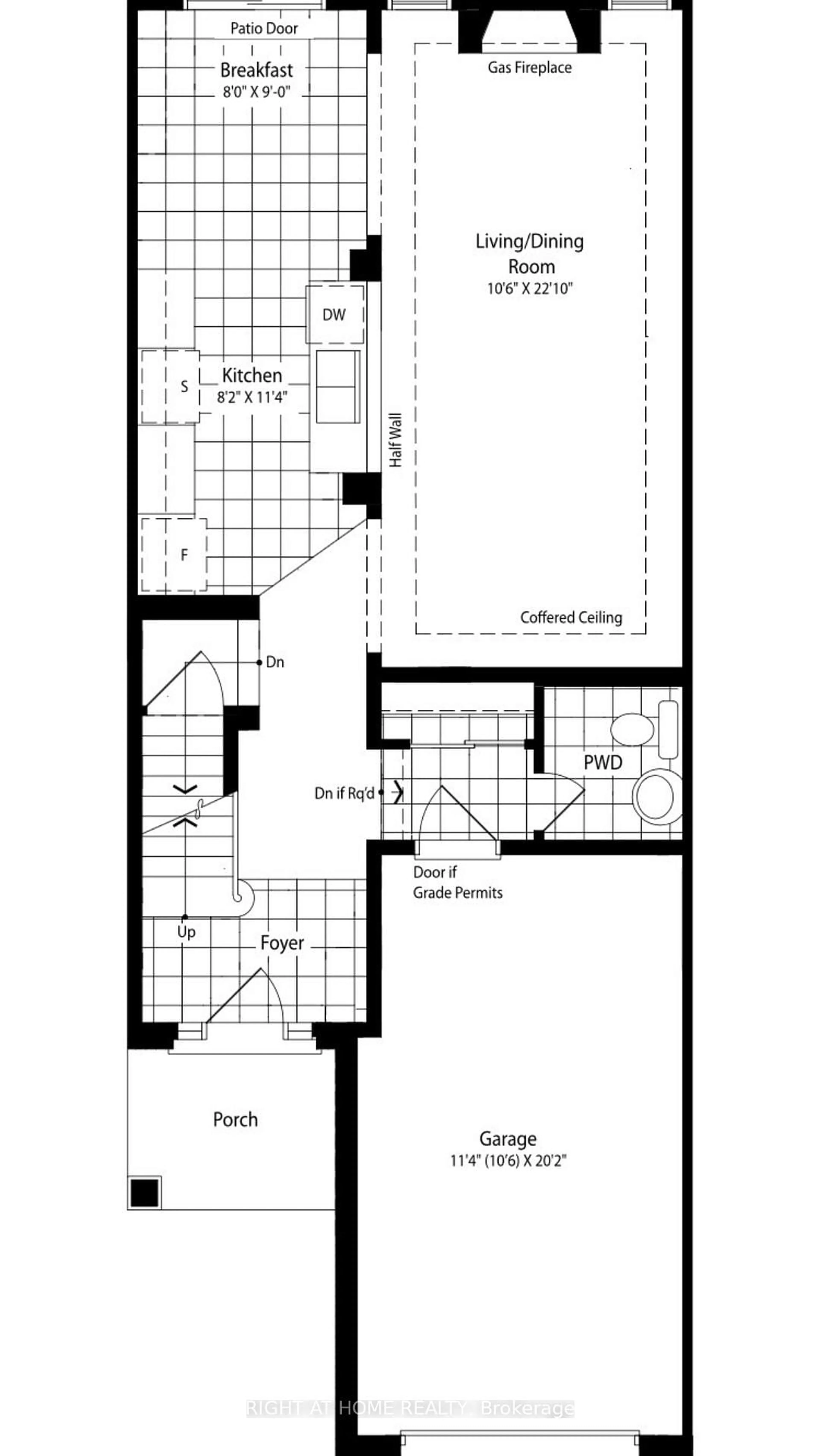 Floor plan for 753 Oakglade Ave, Ottawa Ontario K2M 0B5