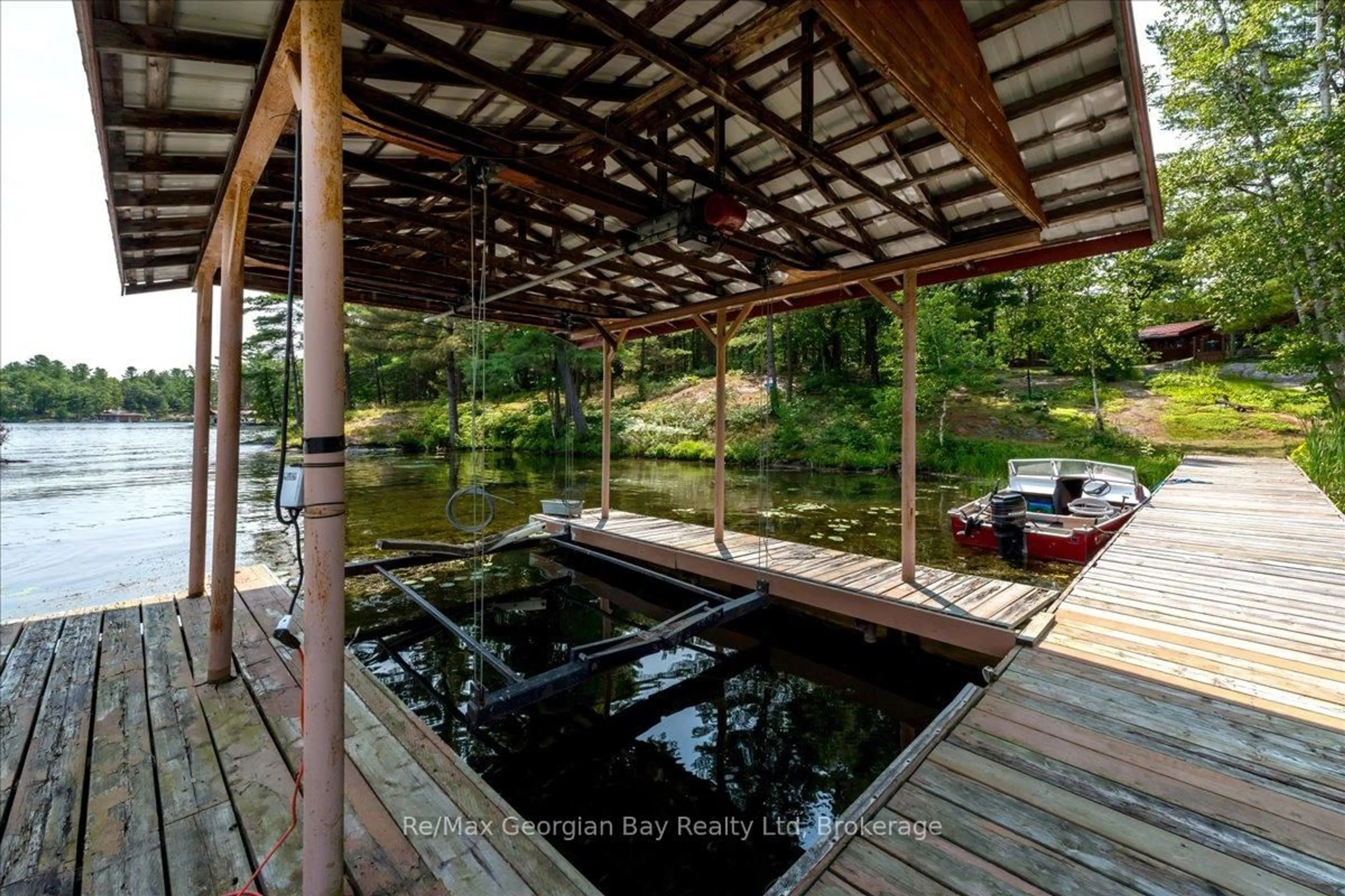 Patio, water/lake/river/ocean view for 70547 SEVERN RIVER SHORE N/A, Georgian Bay Ontario L0K 1E0