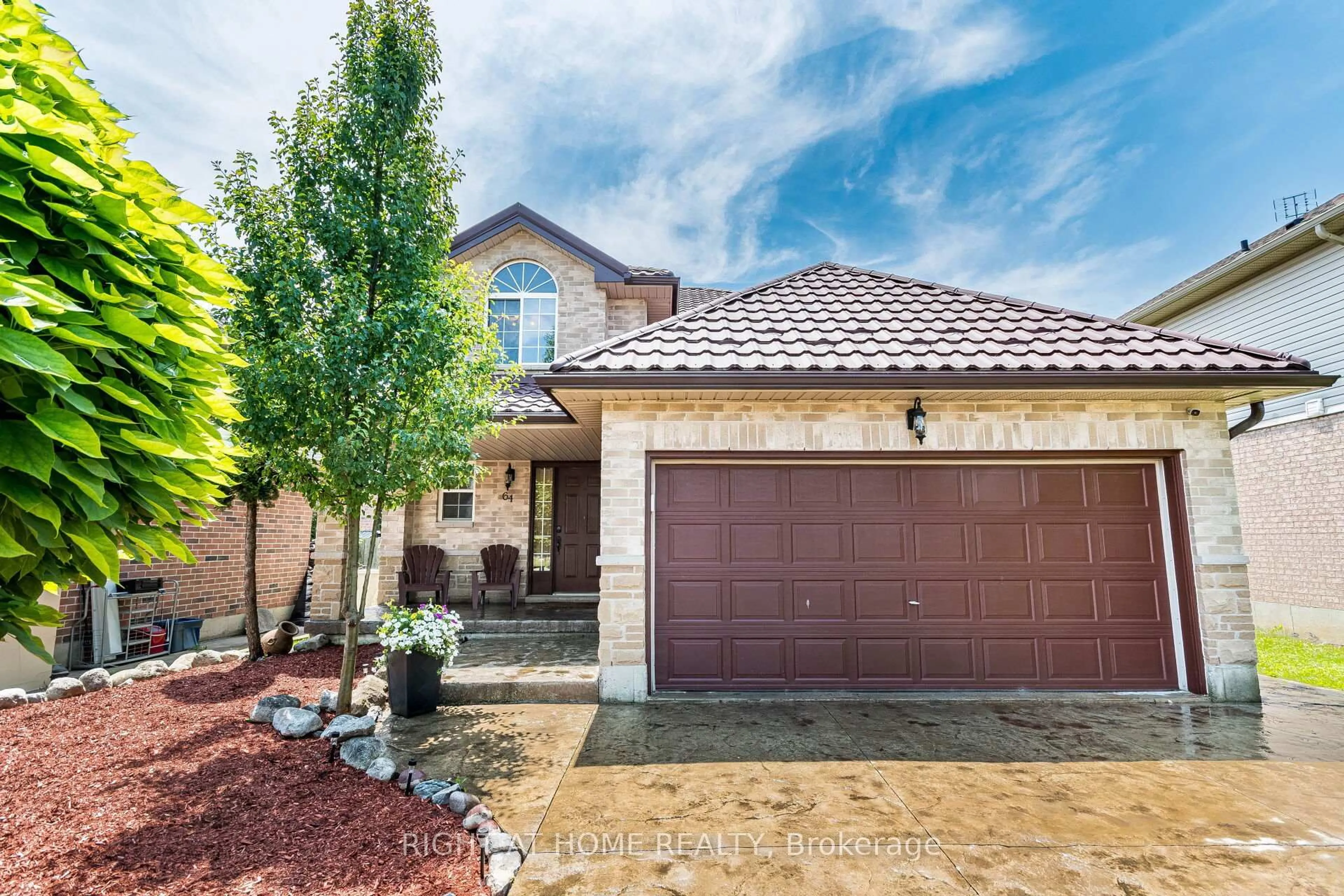Home with brick exterior material, street for 64 Solsbury Cres, Hamilton Ontario L0R 1W0