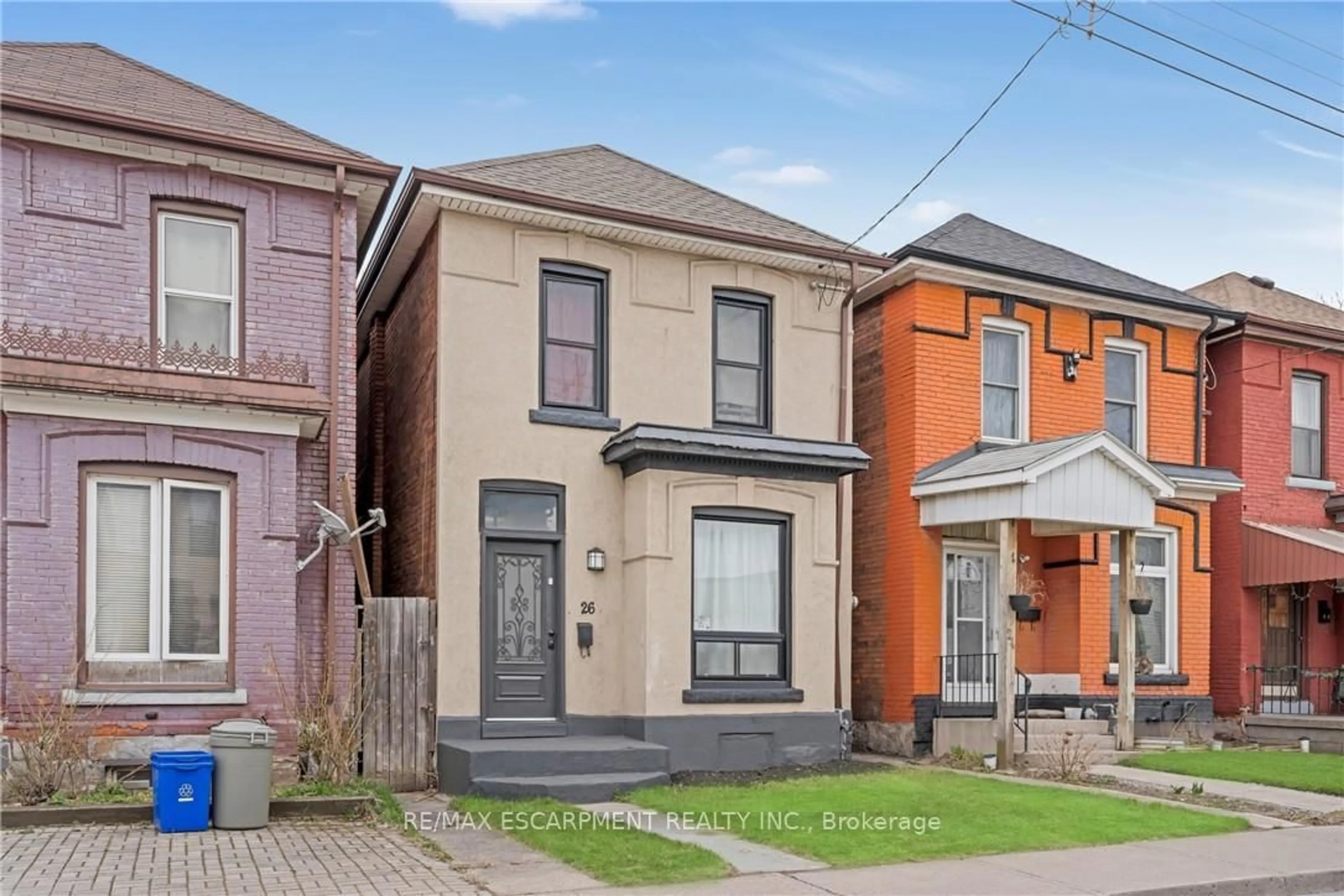 Home with brick exterior material, street for 26 Madison Ave, Hamilton Ontario L8L 5Y3