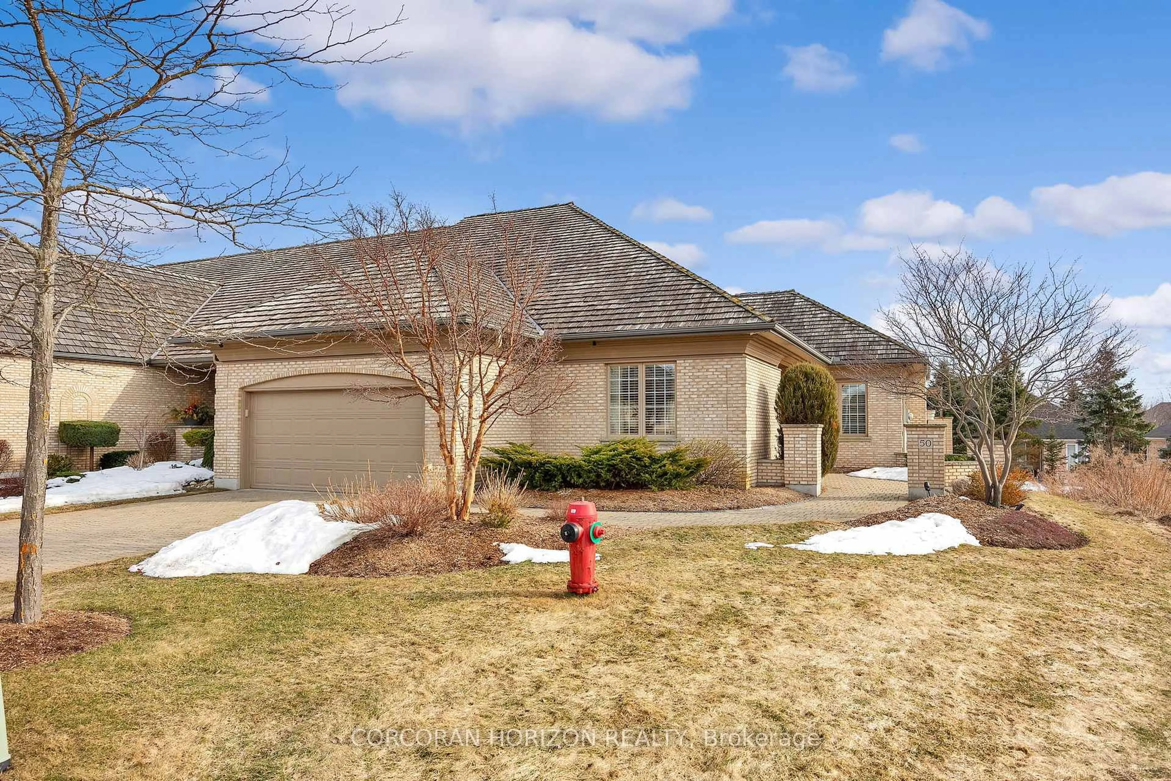 Home with brick exterior material, street for 260 Deer Ridge Dr #50, Kitchener Ontario N2P 2M3