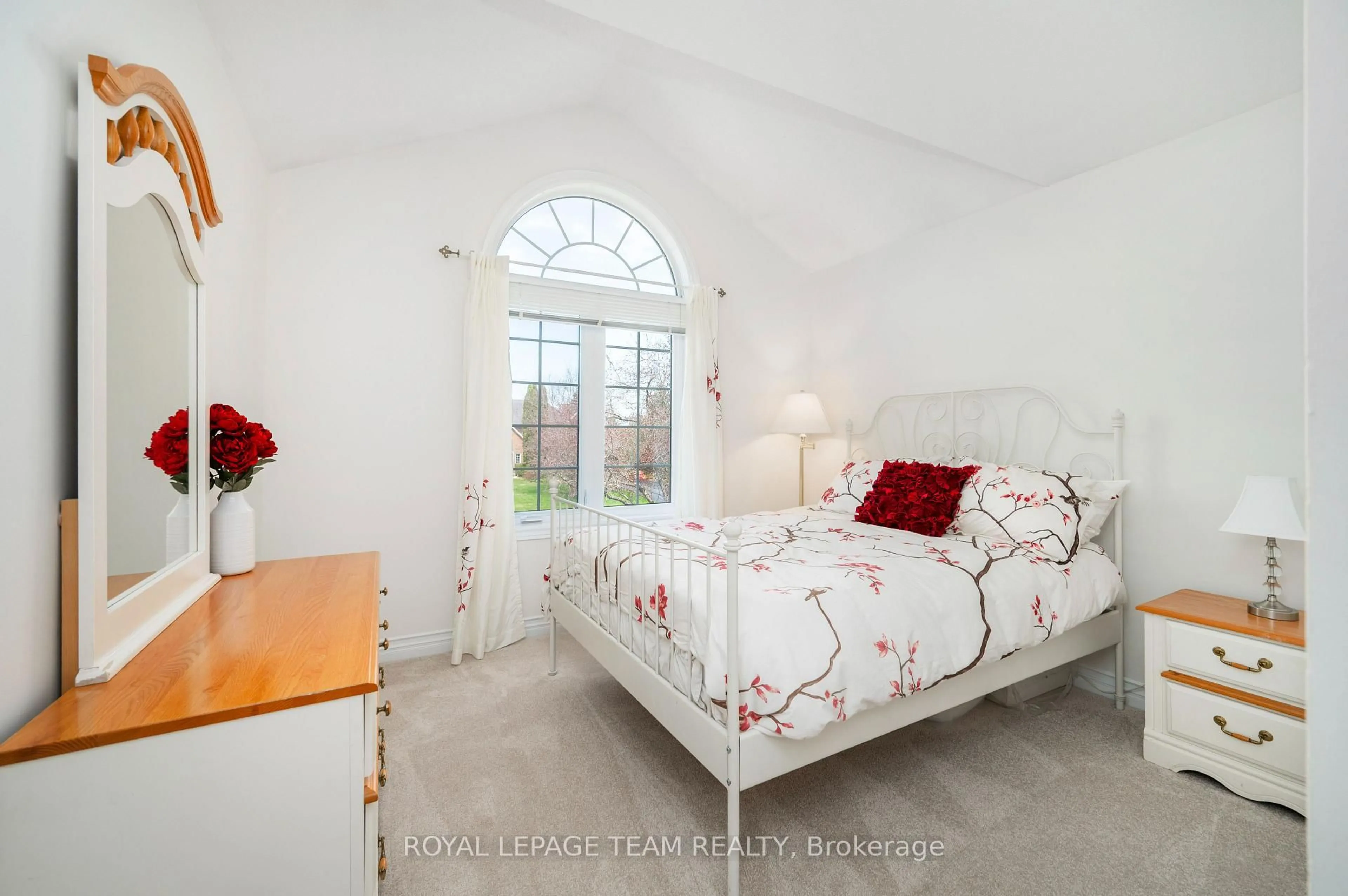Bedroom with bed, ceramic/tile floor for 5530 Pettapiece Cres, Ottawa Ontario K4M 1C5