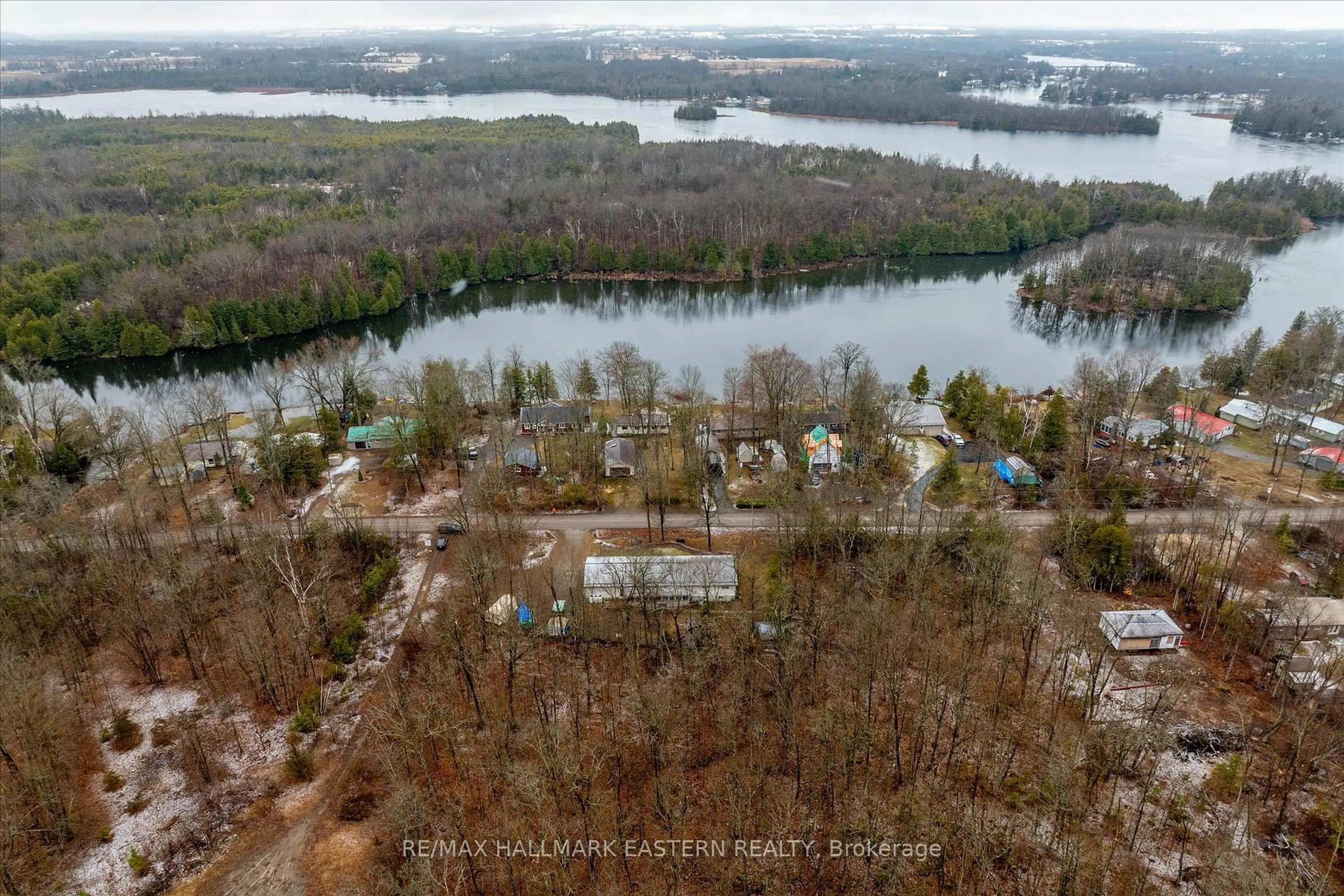 A pic from outside/outdoor area/front of a property/back of a property/a pic from drone, water/lake/river/ocean view for 189 Cedarshores Dr, Trent Hills Ontario K0L 1Z0