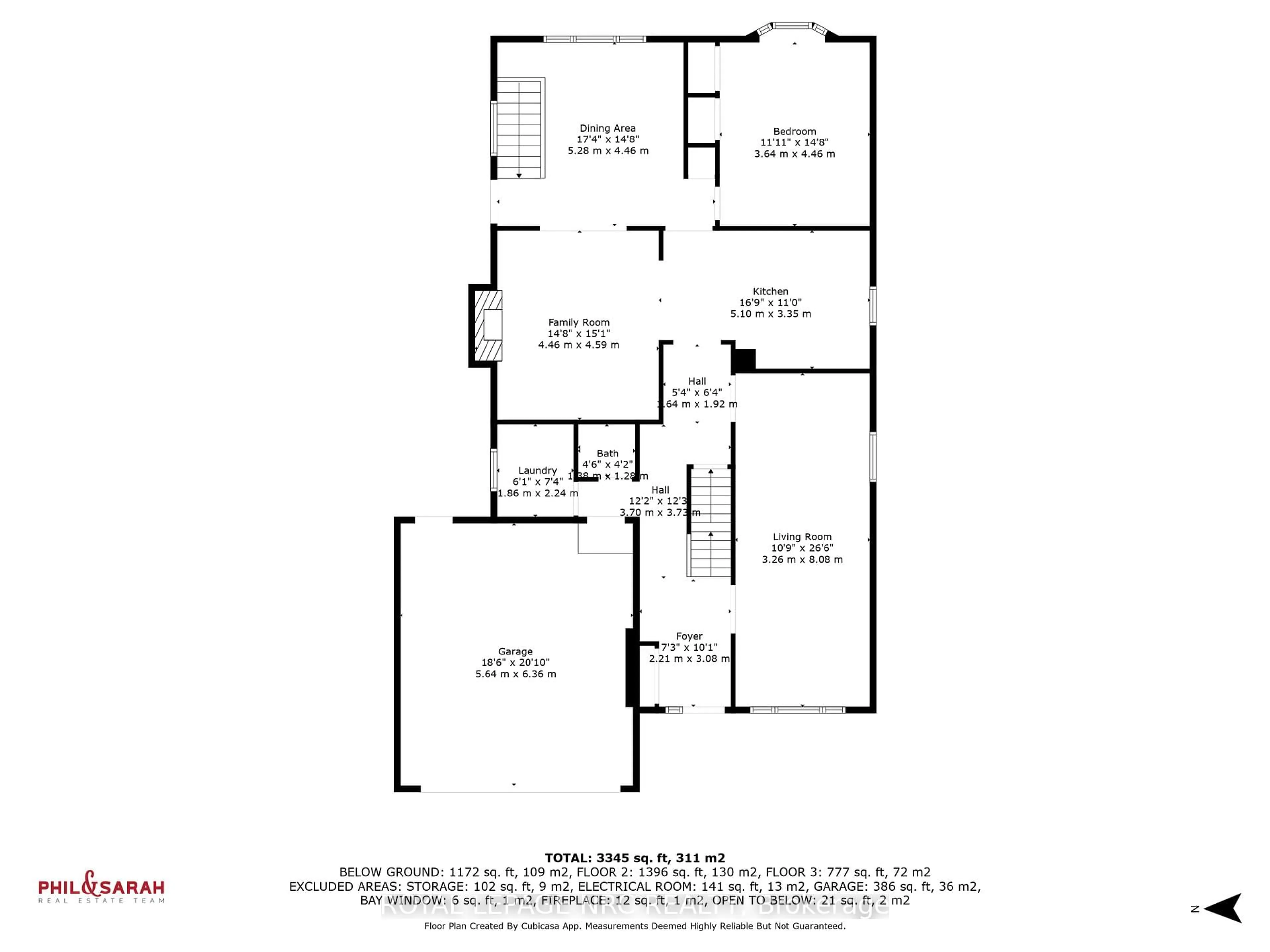 Floor plan for 14 Bascary Cres, St. Catharines Ontario L2S 3M7